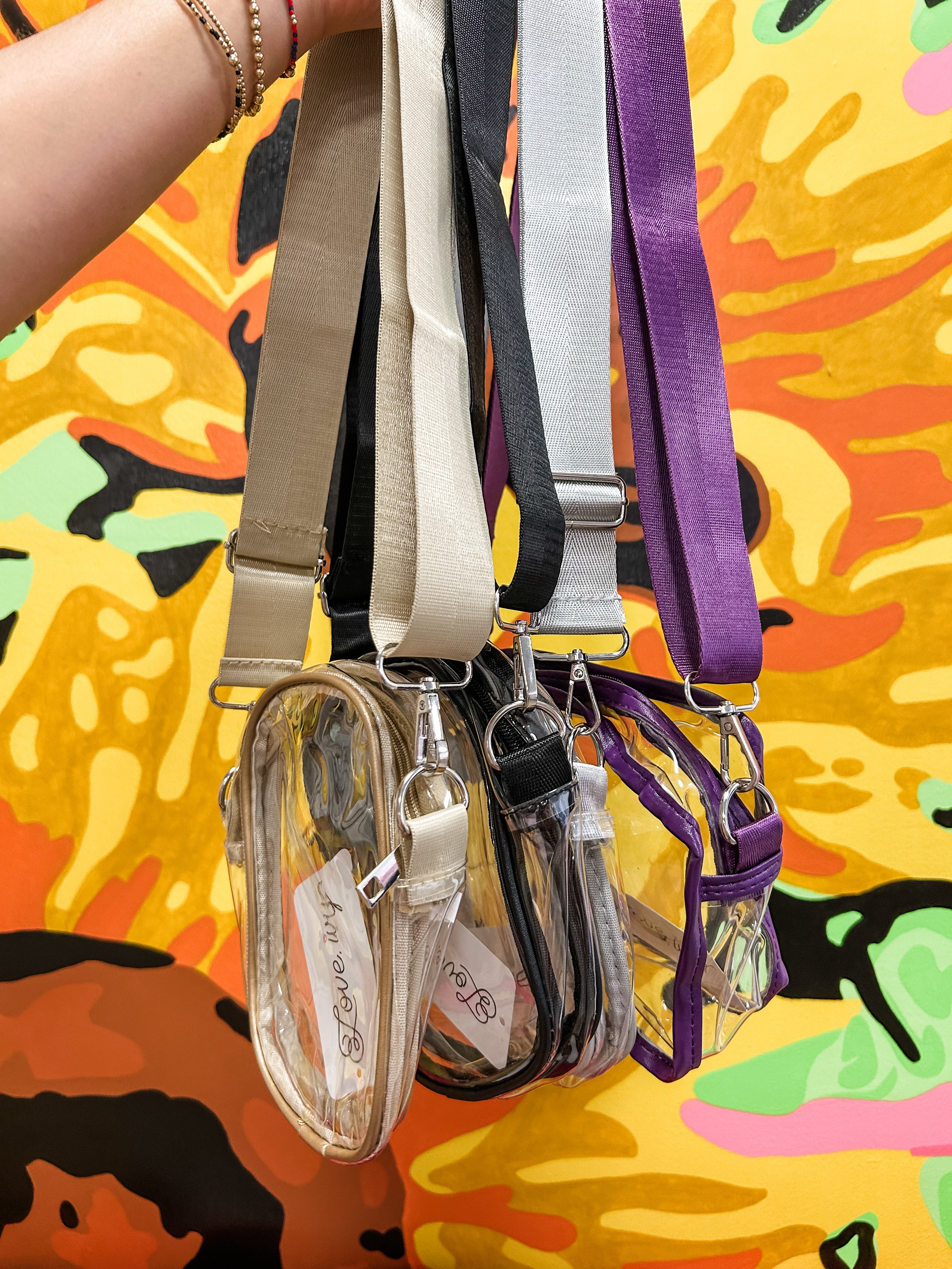 Gameday Crossbody Clear Bag Small