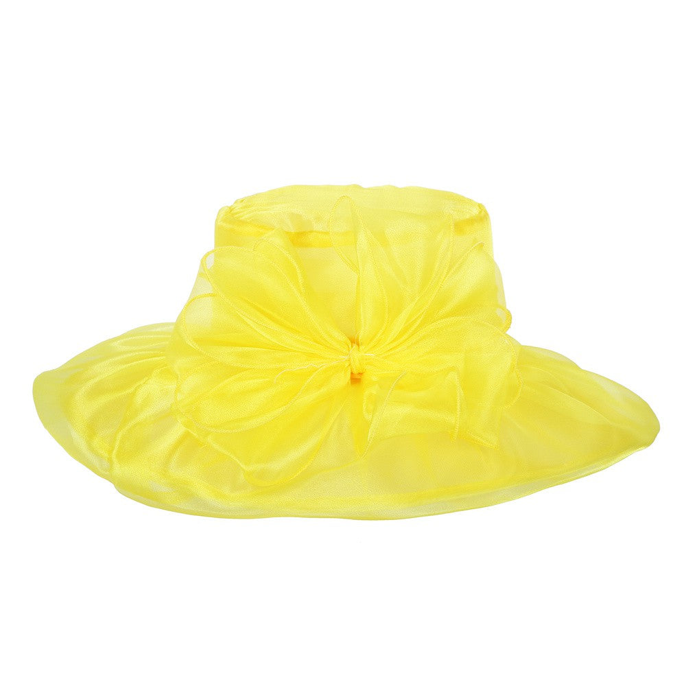 Organza Floppy Church Hat