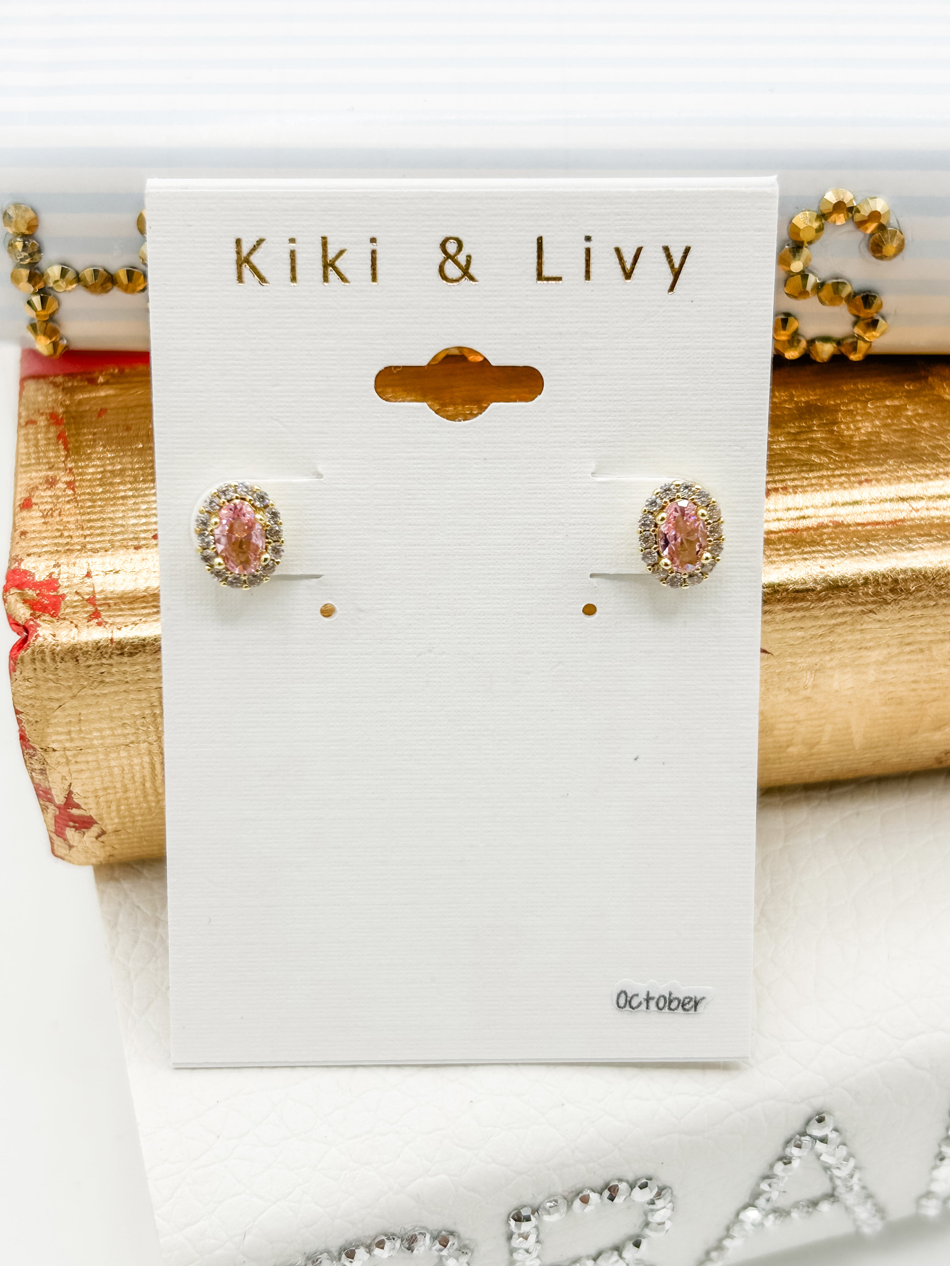 Birthstone Stud Earrings