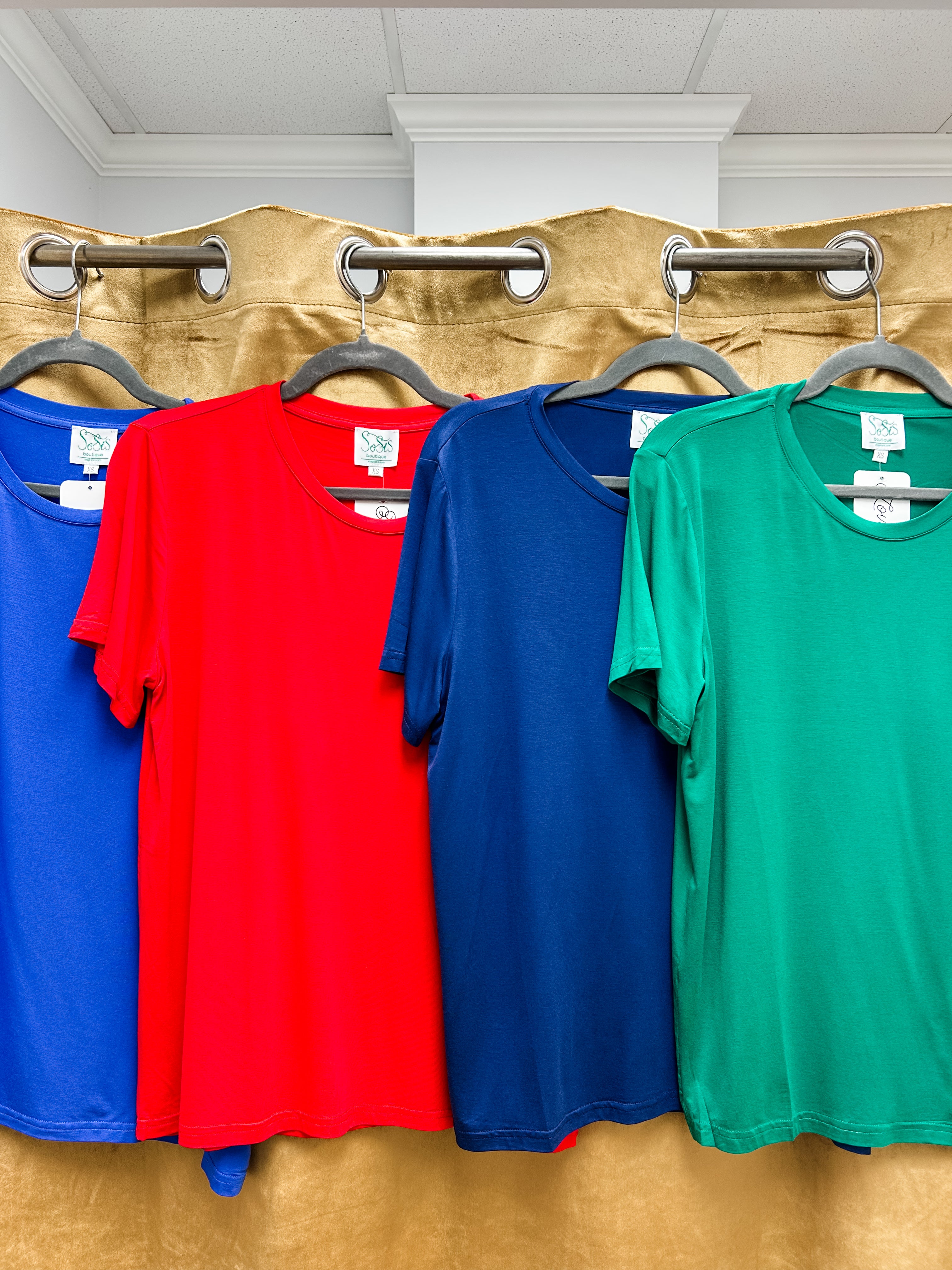 Navy Blue SoSis Signature Tee