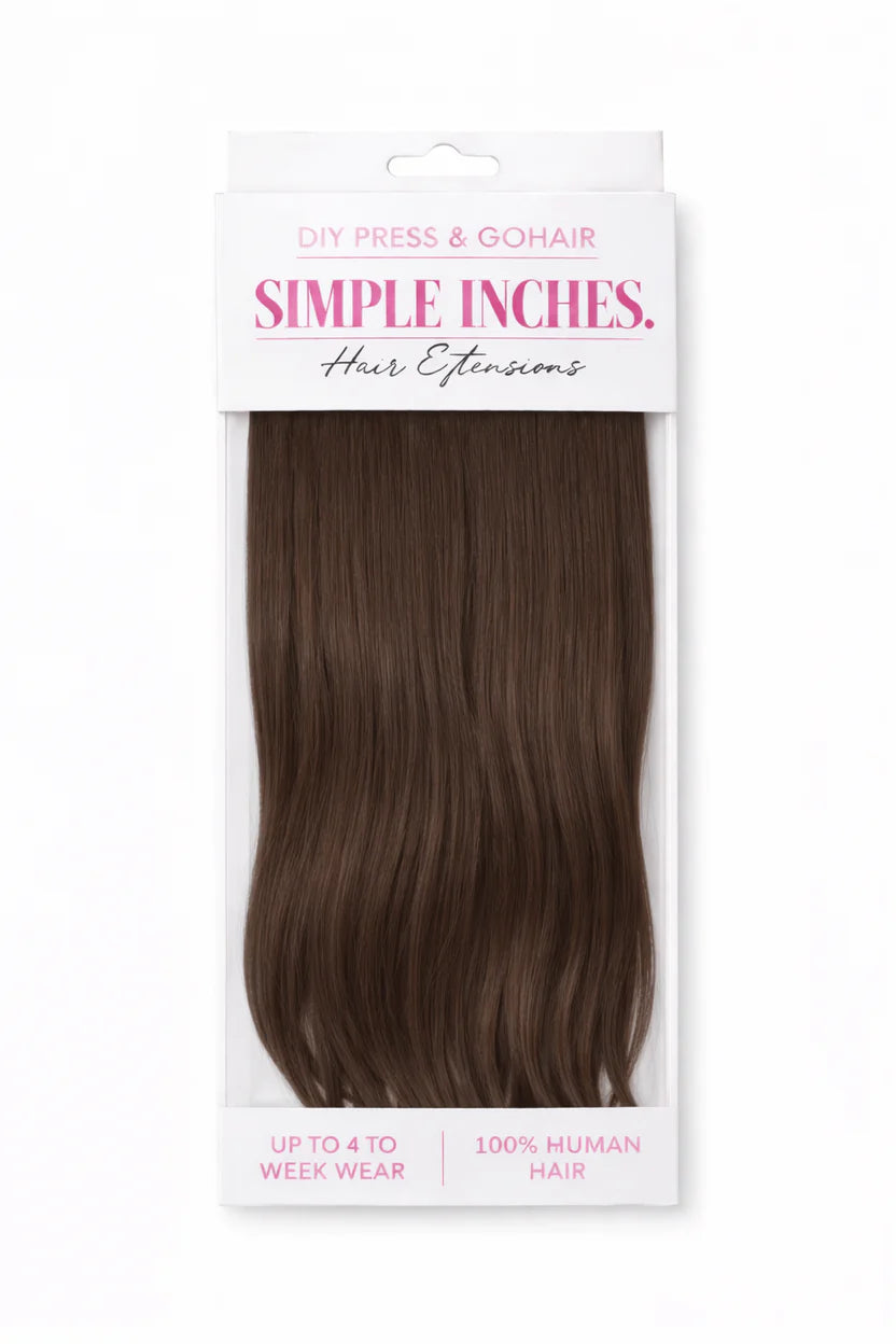 Dark Chocolate Hair Extensions 16"