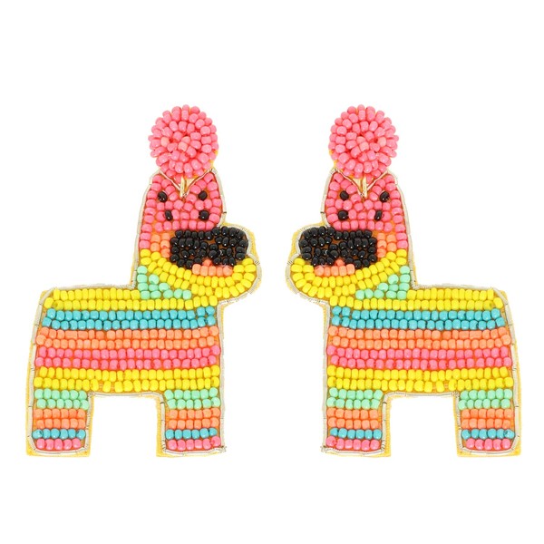 Piñata Beaded Earrings