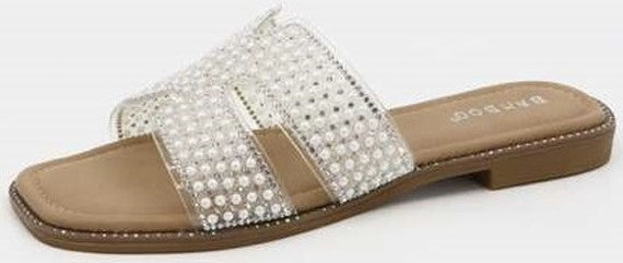 Pearl Clear Open Toe Sandal