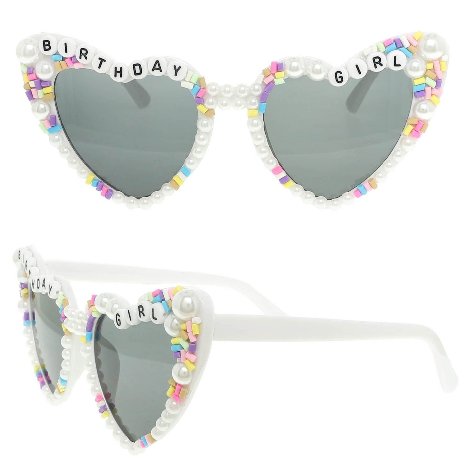 Birthday Girl Beaded Fashion Glasses