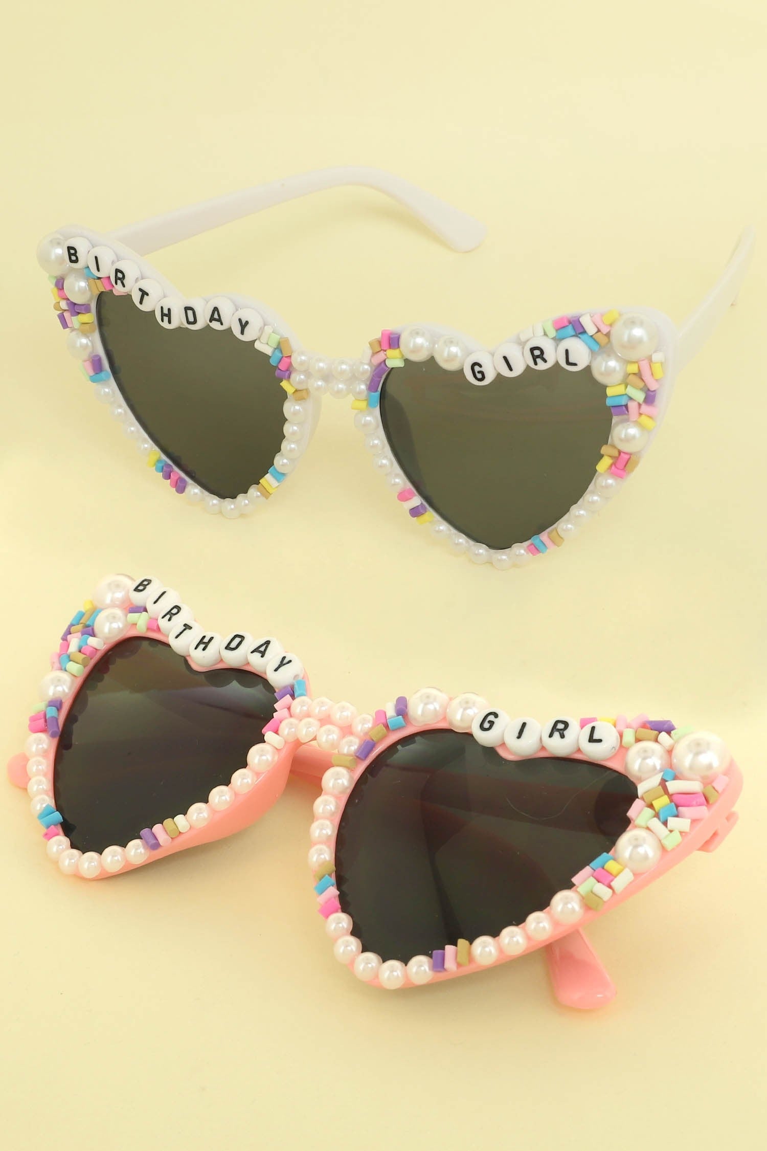 Birthday Girl Beaded Fashion Glasses