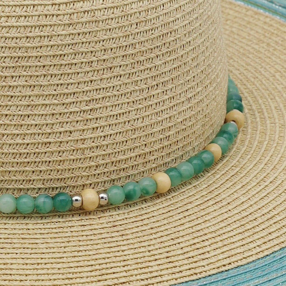 Beaded Stray Fedora Hat
