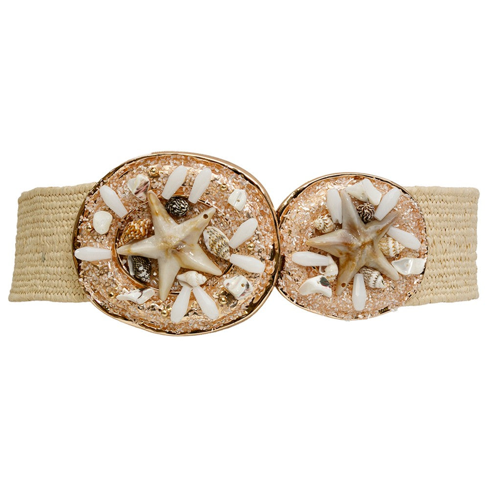 Double Starfish Straw Belt
