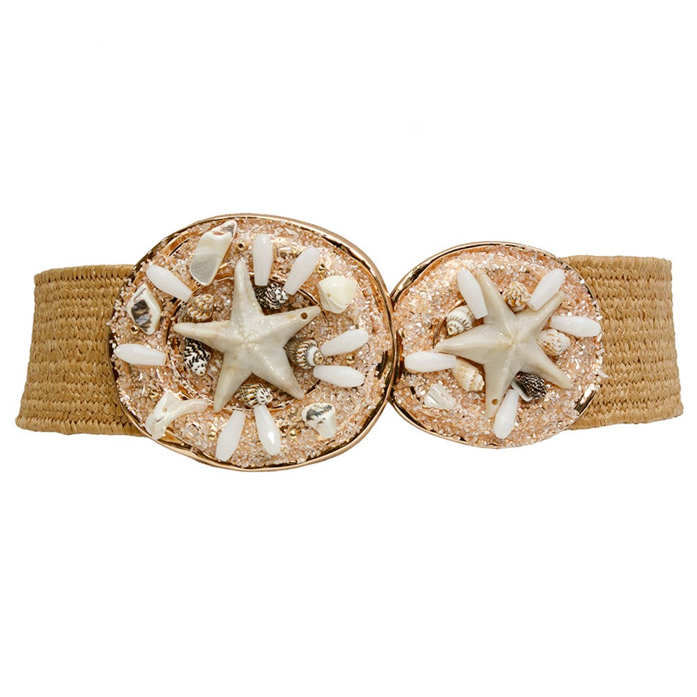 Double Starfish Straw Belt