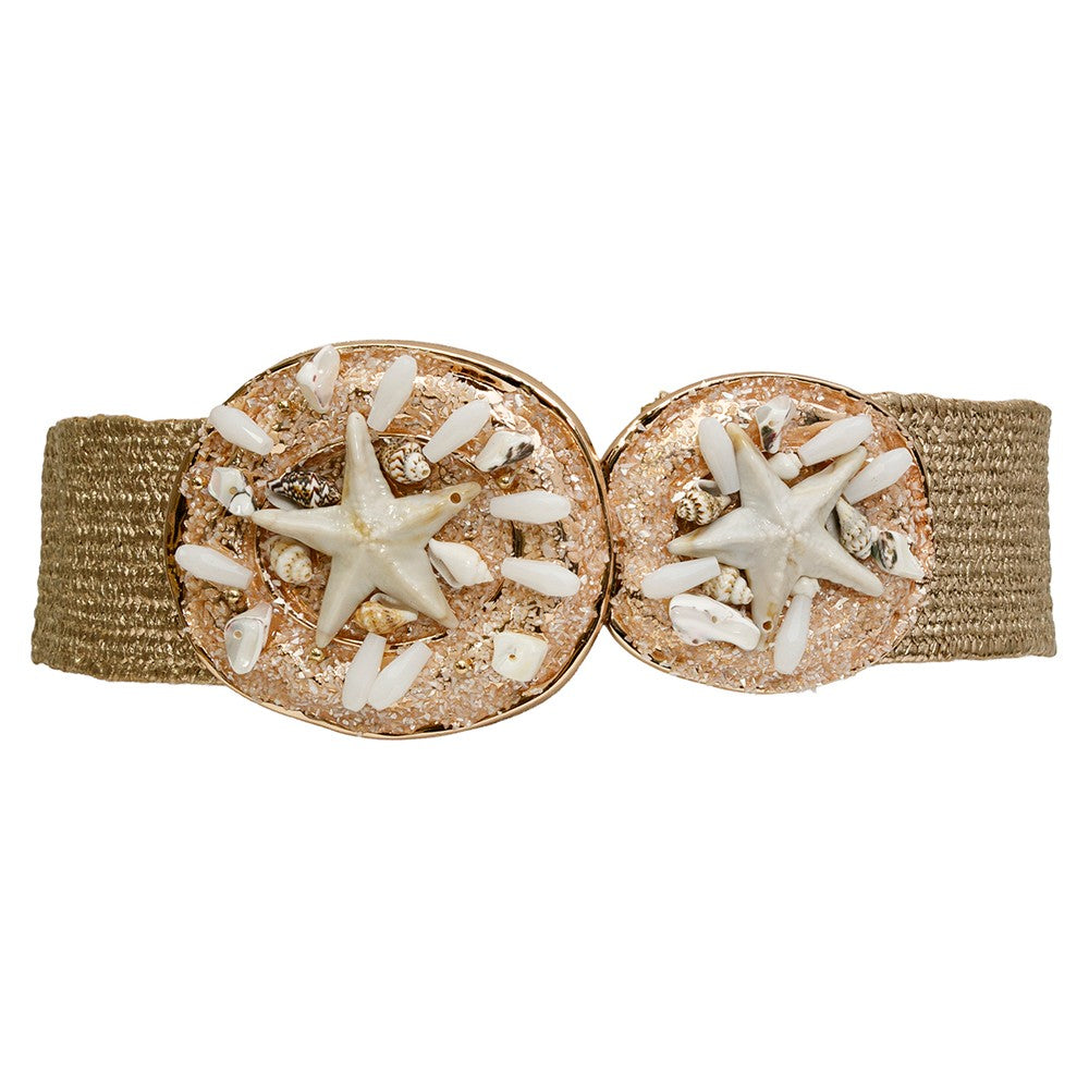 Double Starfish Straw Belt