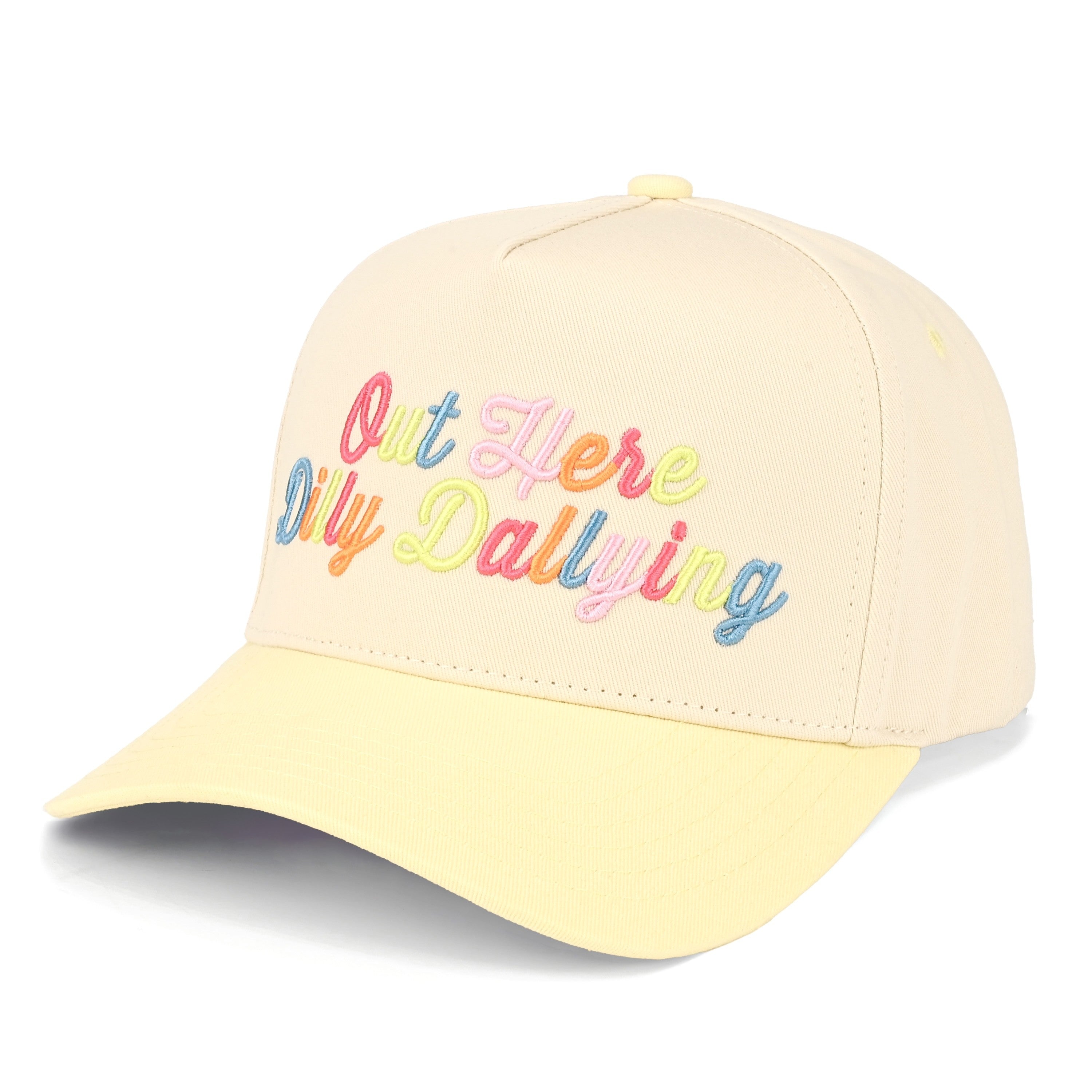 Yellow Multi Dilly Dally Hat
