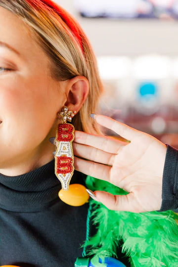 Santa Baby Beaded Earrings