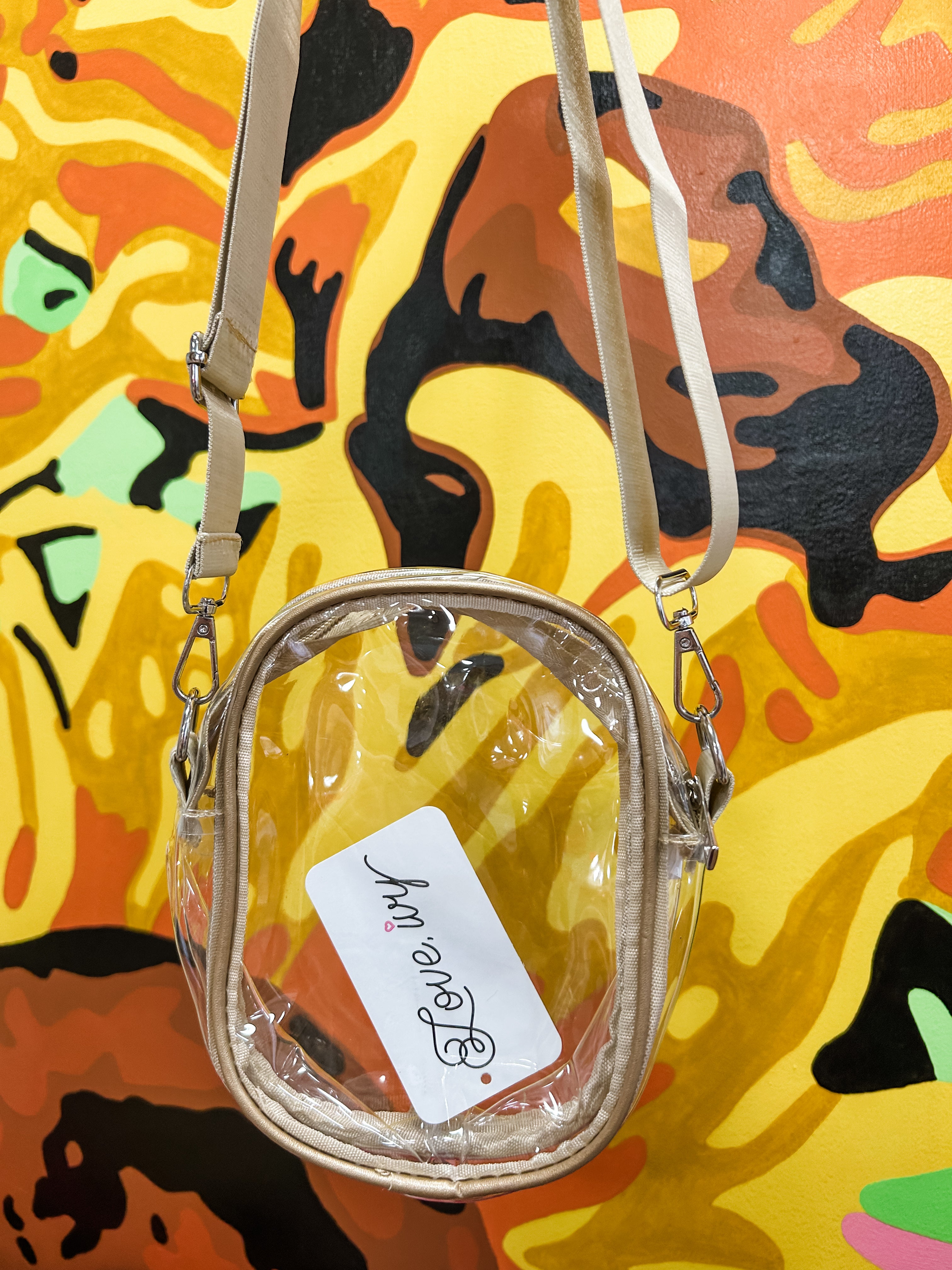 Gameday Crossbody Clear Bag Small