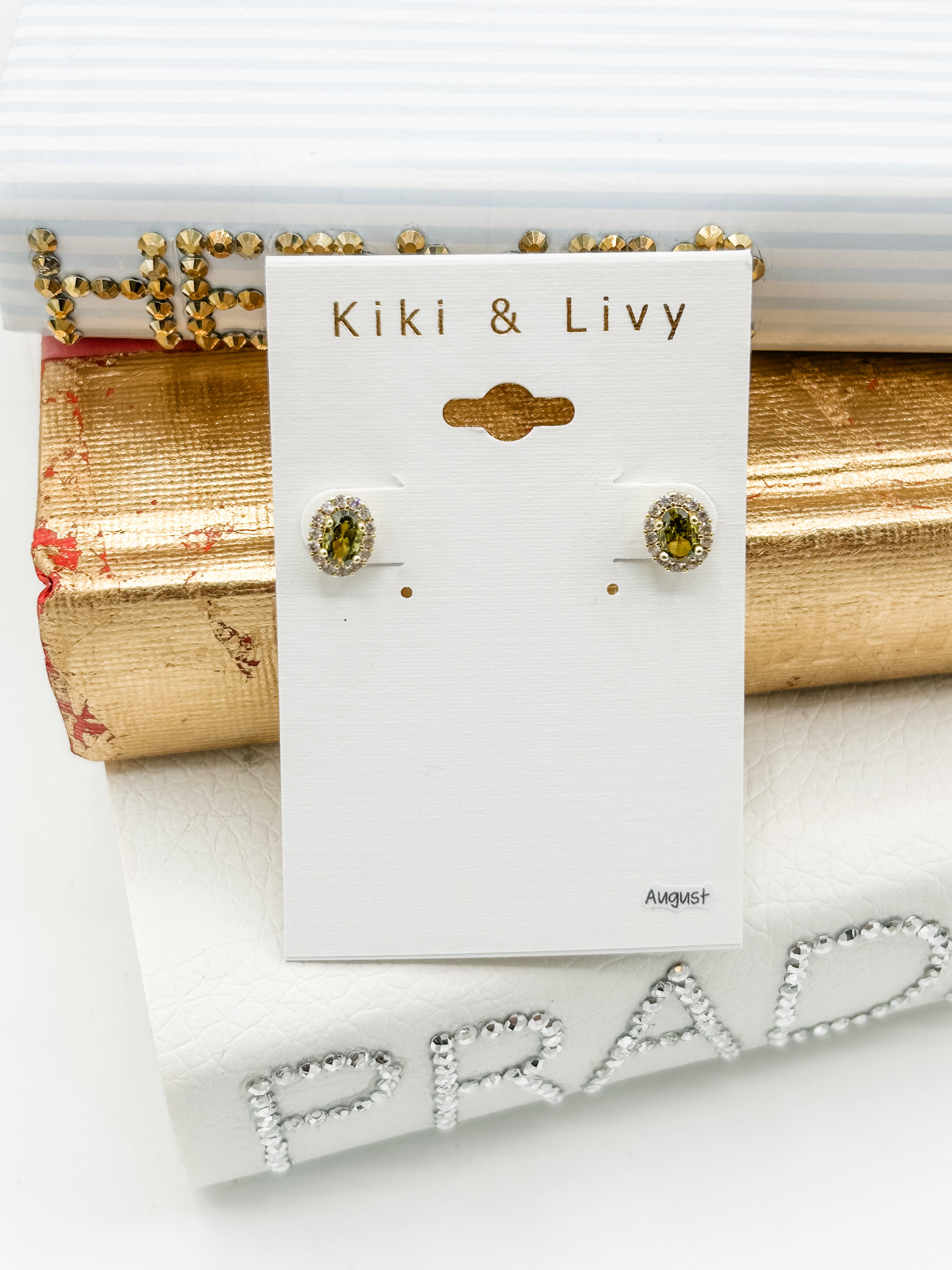 Birthstone Stud Earrings