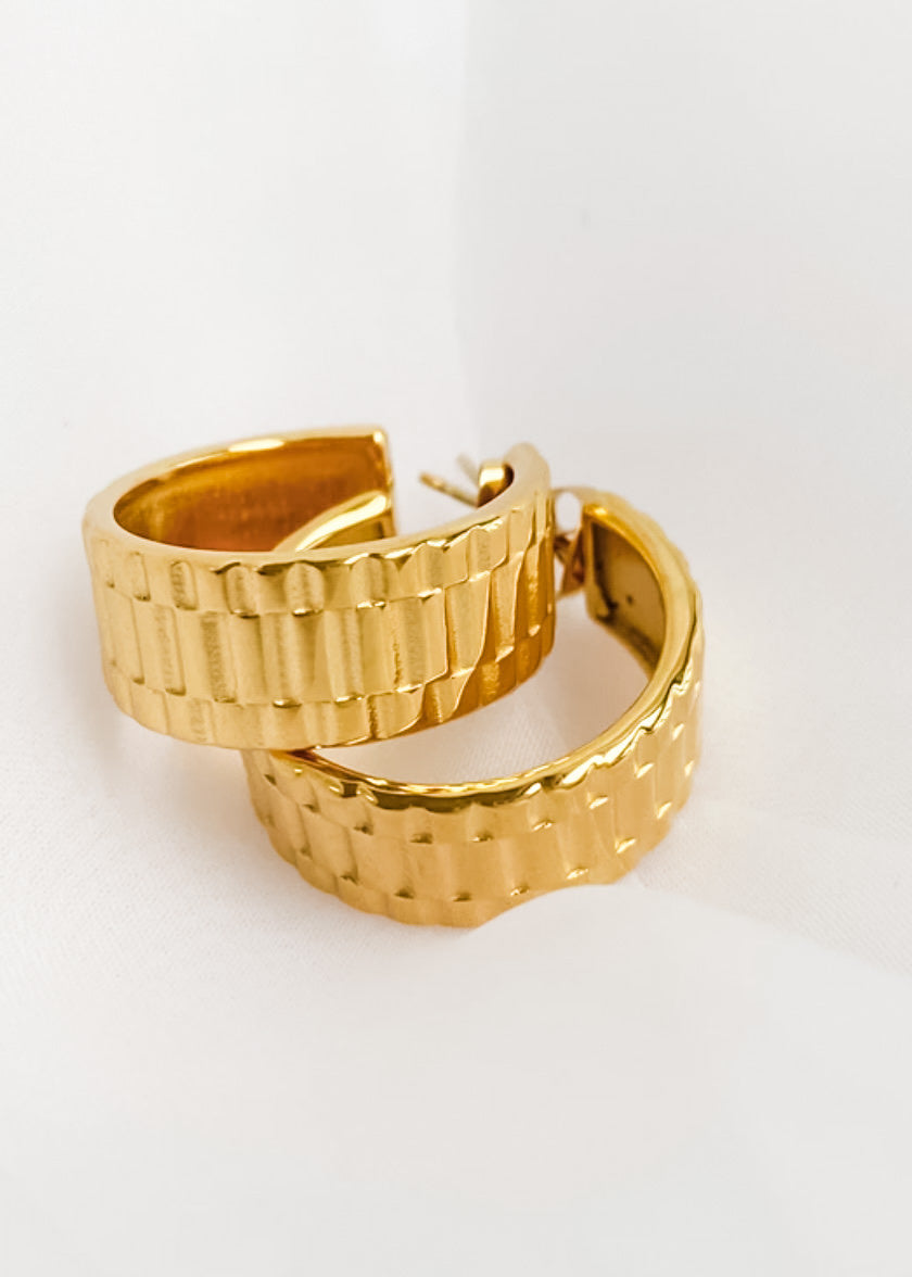 The Rolly Gold Hoops