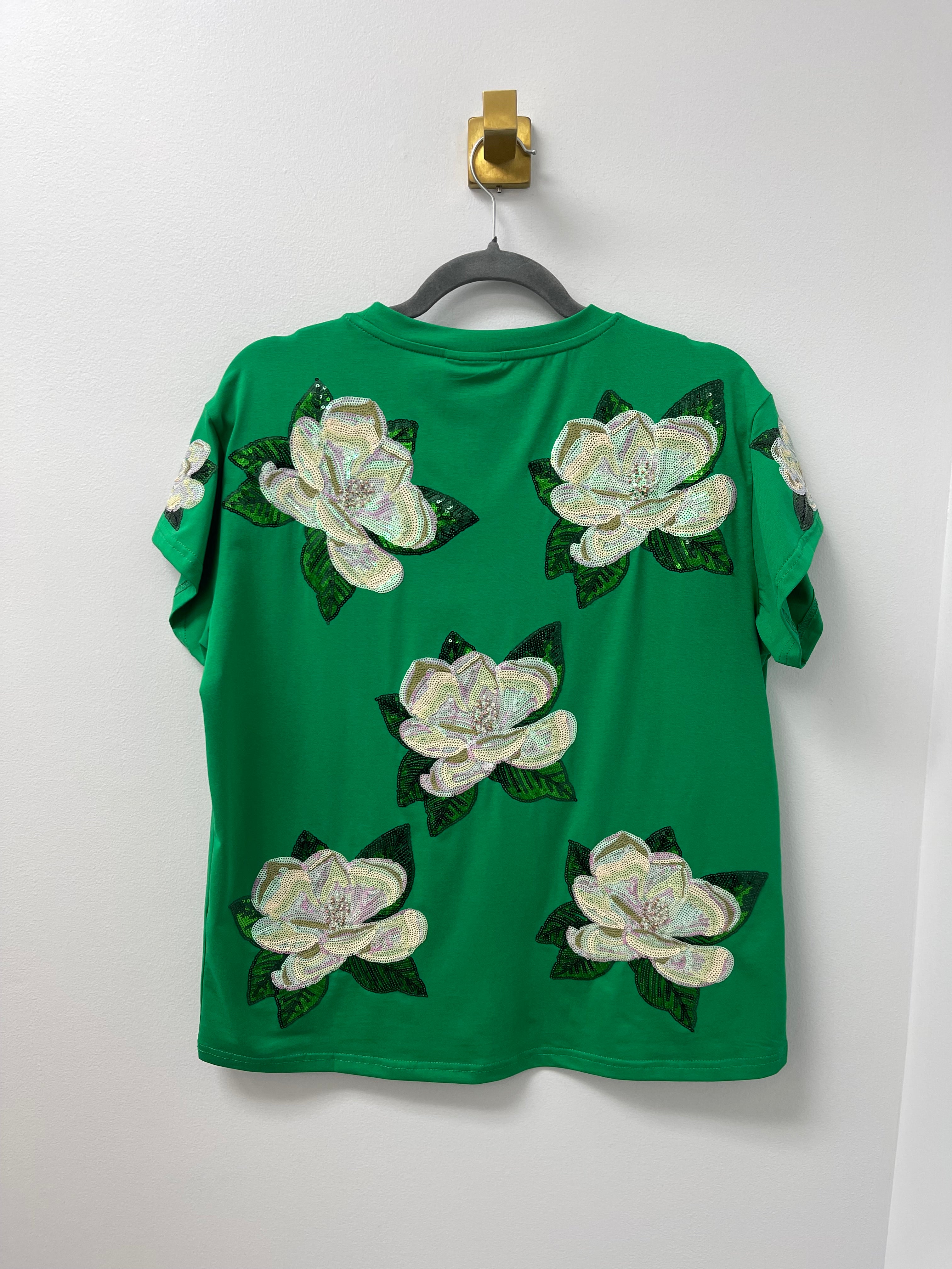 Green Magnolia Tee