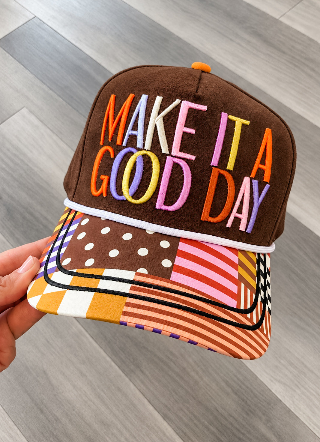 Make it a Good Day Suede Hat