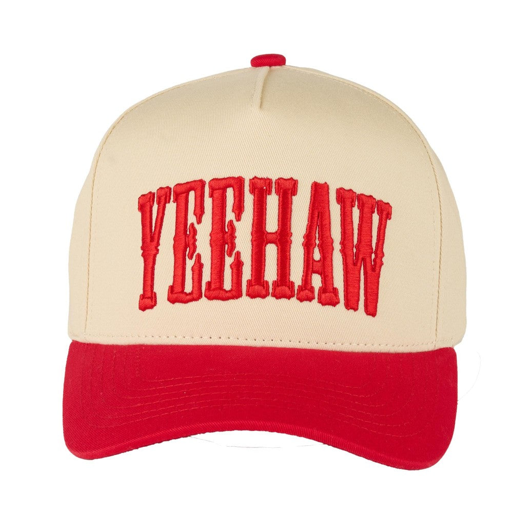 Red "YEEHAW" Embroidered Hat
