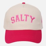 Hot Pink SALTY Embroidered Hat
