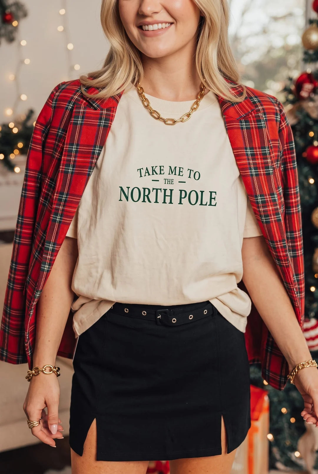 Take Me to the North Pole Tee