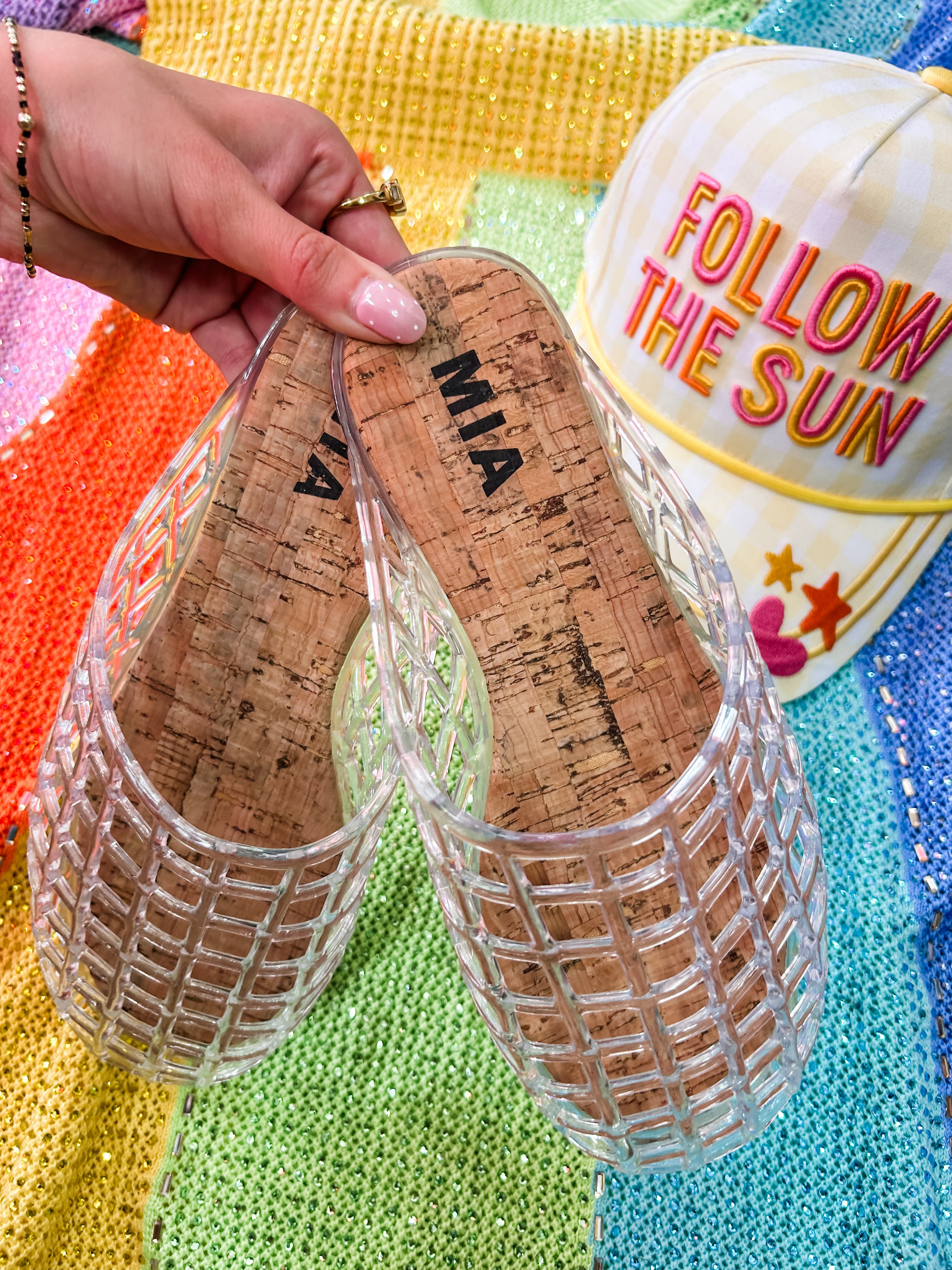 Darby Clear Jelly Sandal