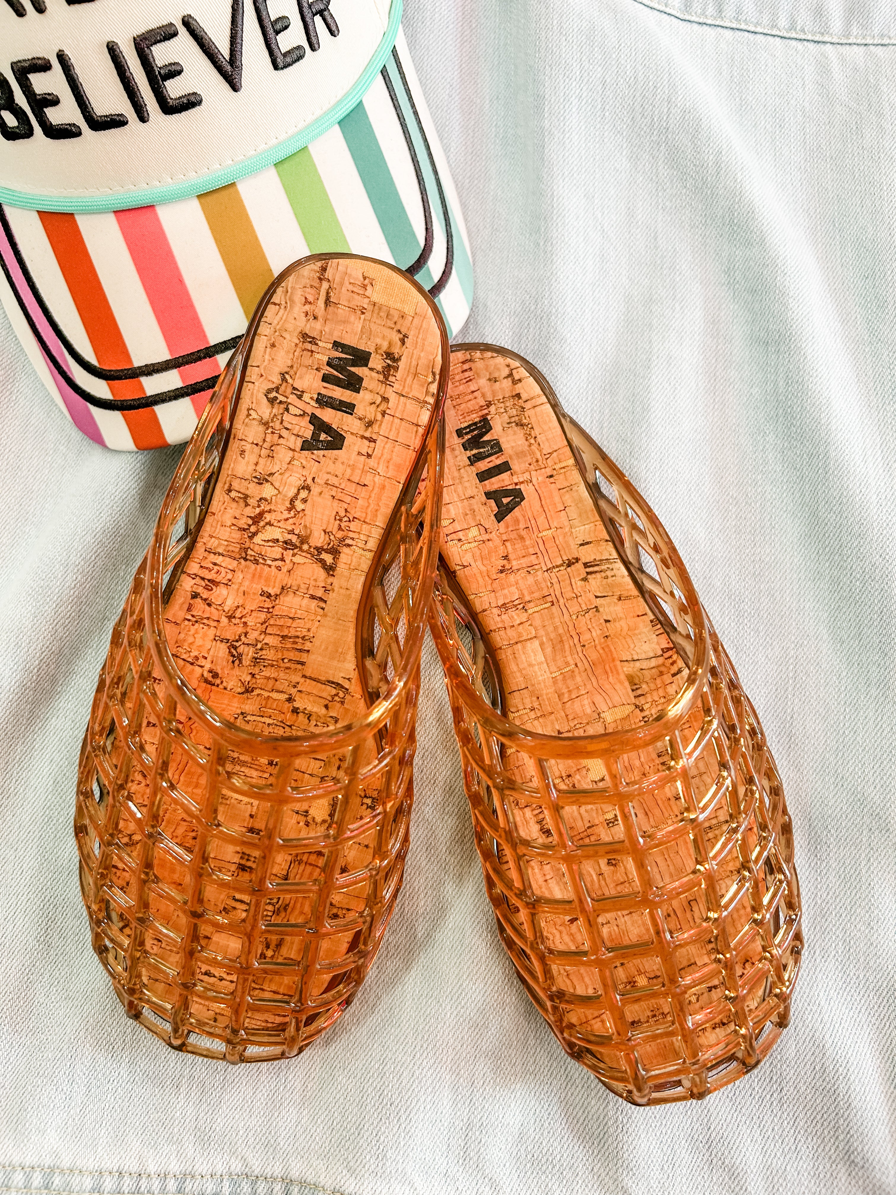 Darby Tan Jelly Sandal