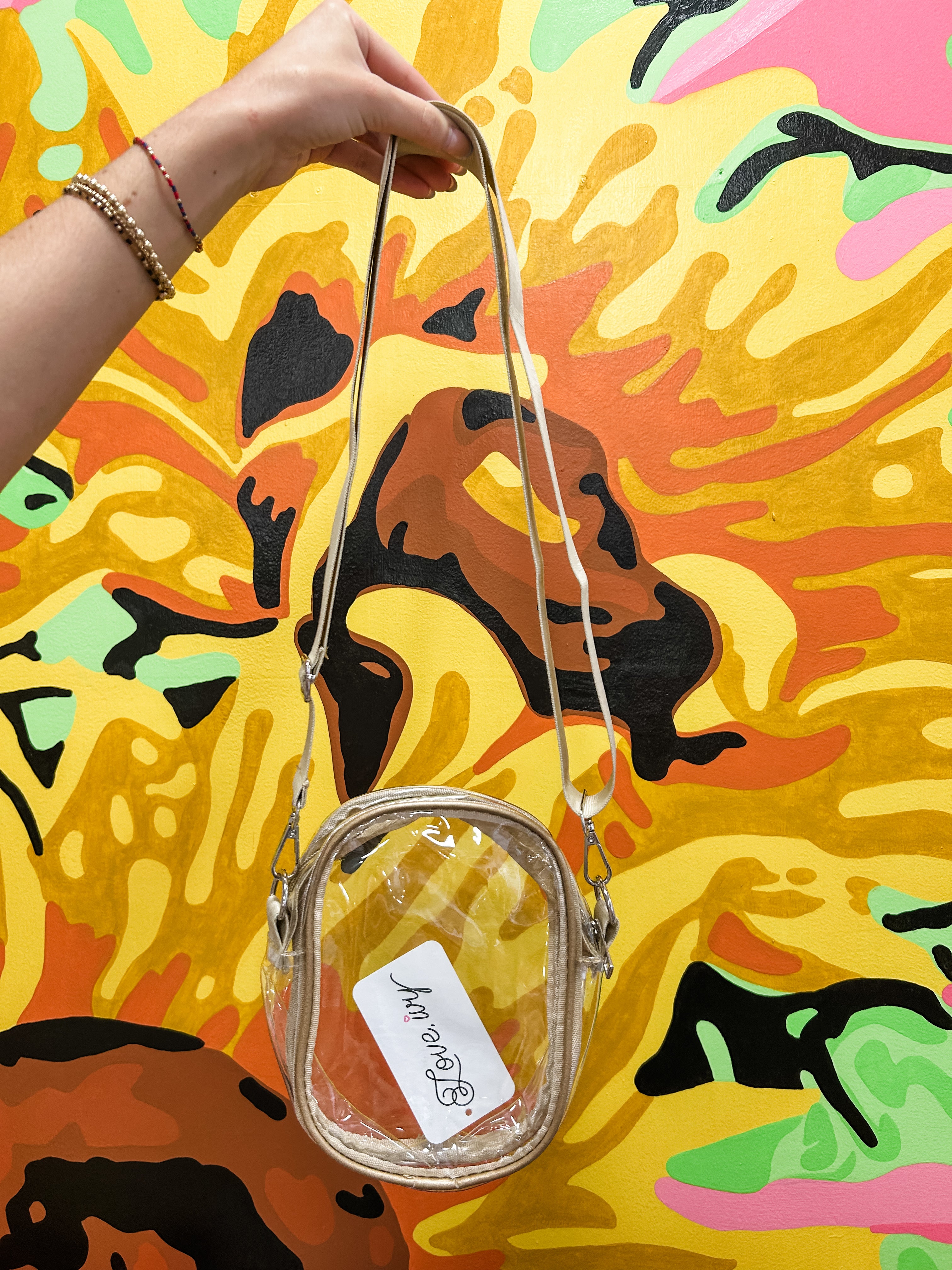 Gameday Crossbody Clear Bag Small