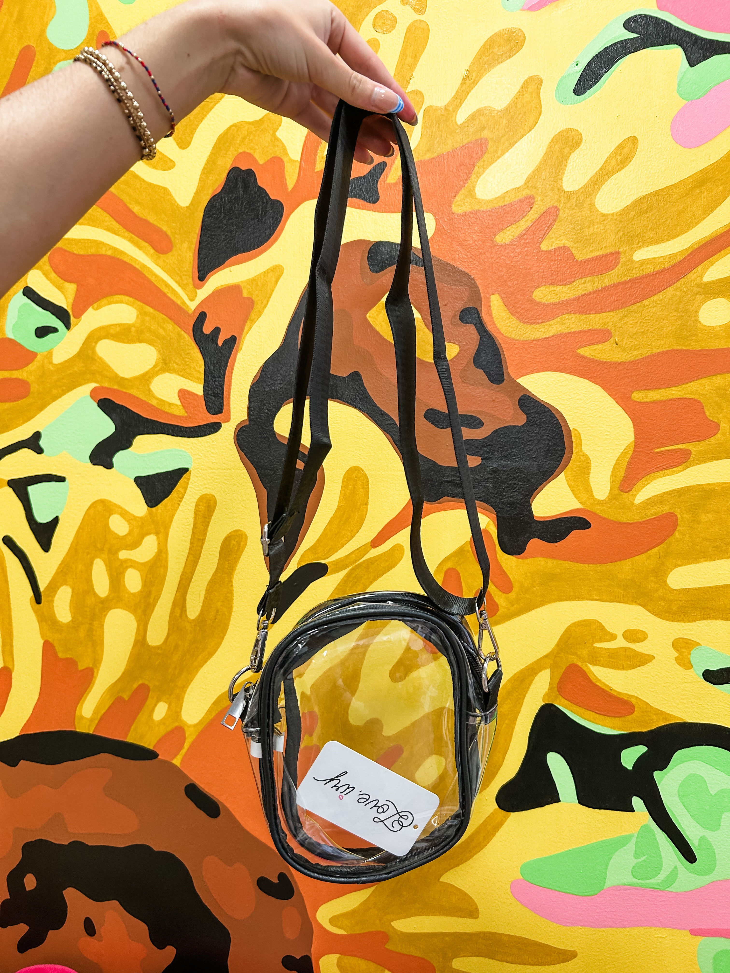 Gameday Crossbody Clear Bag Small
