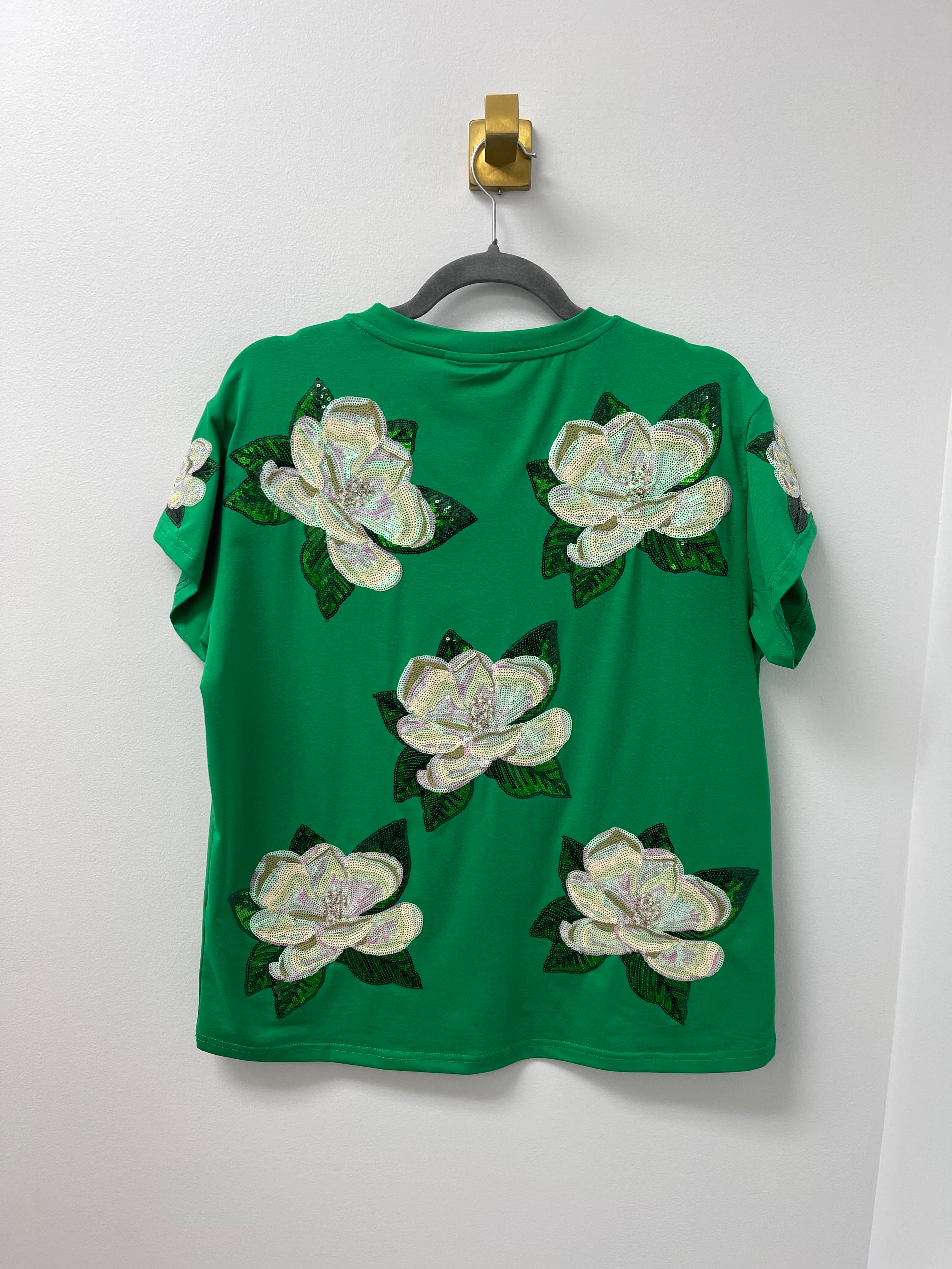 Green Magnolia Tee