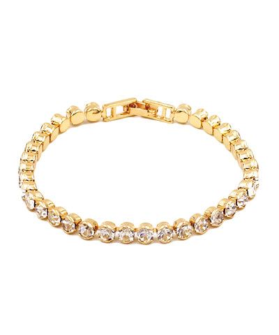 Gold Tennis Bracelet
