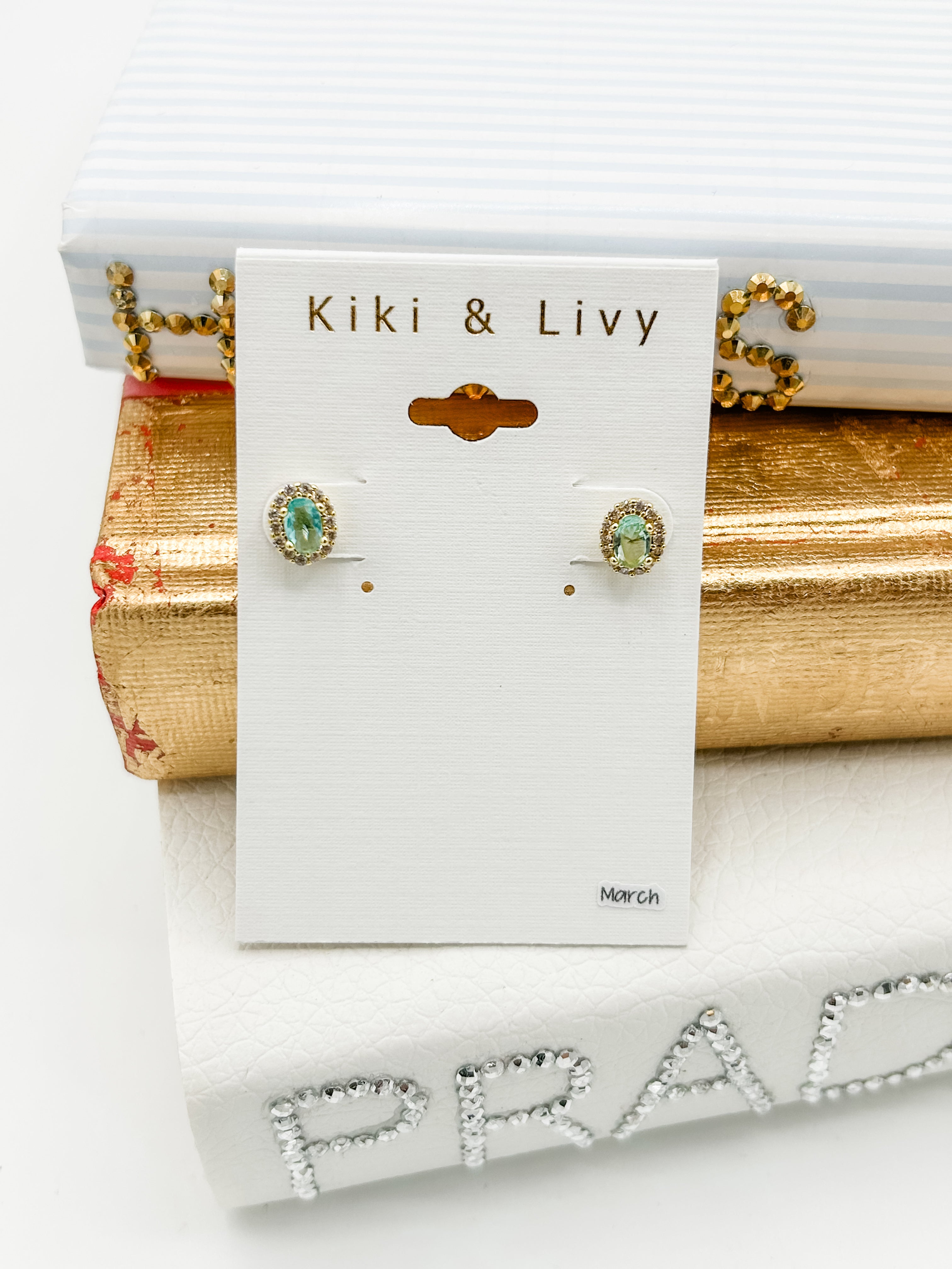Birthstone Stud Earrings