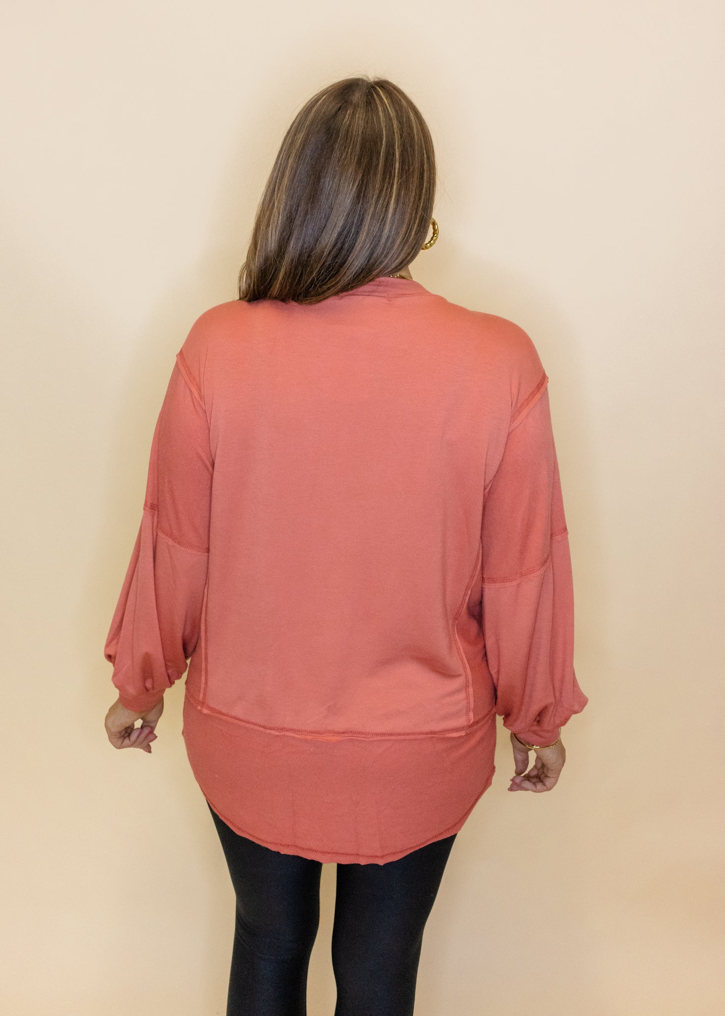 Brick Pocket French Terry Top