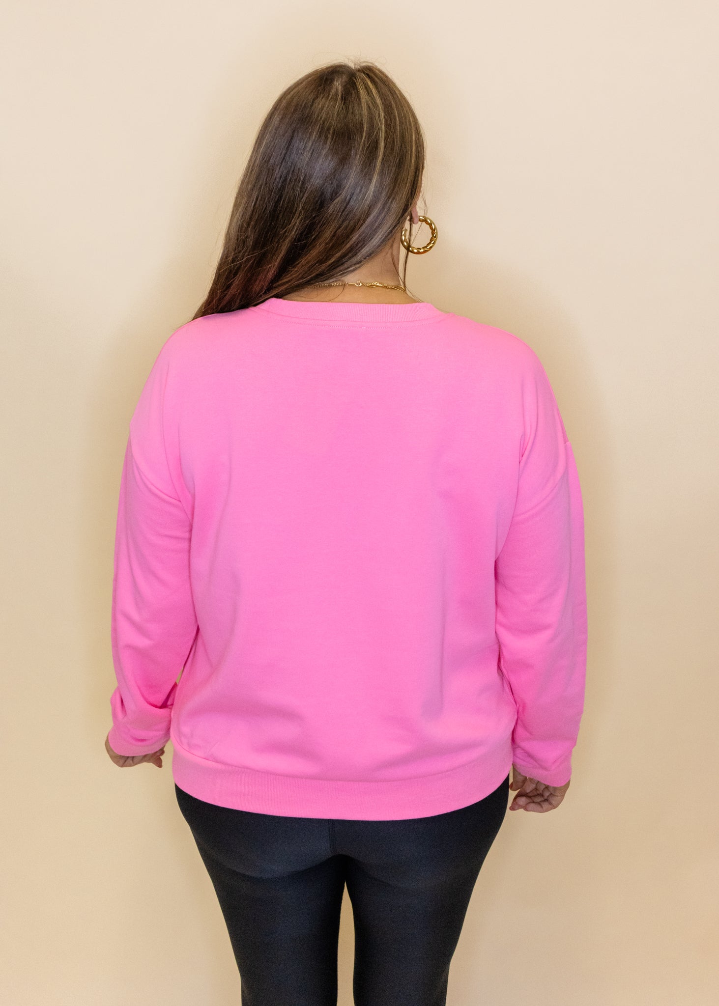 Pink Sequin Nutcracker Sweatshirt