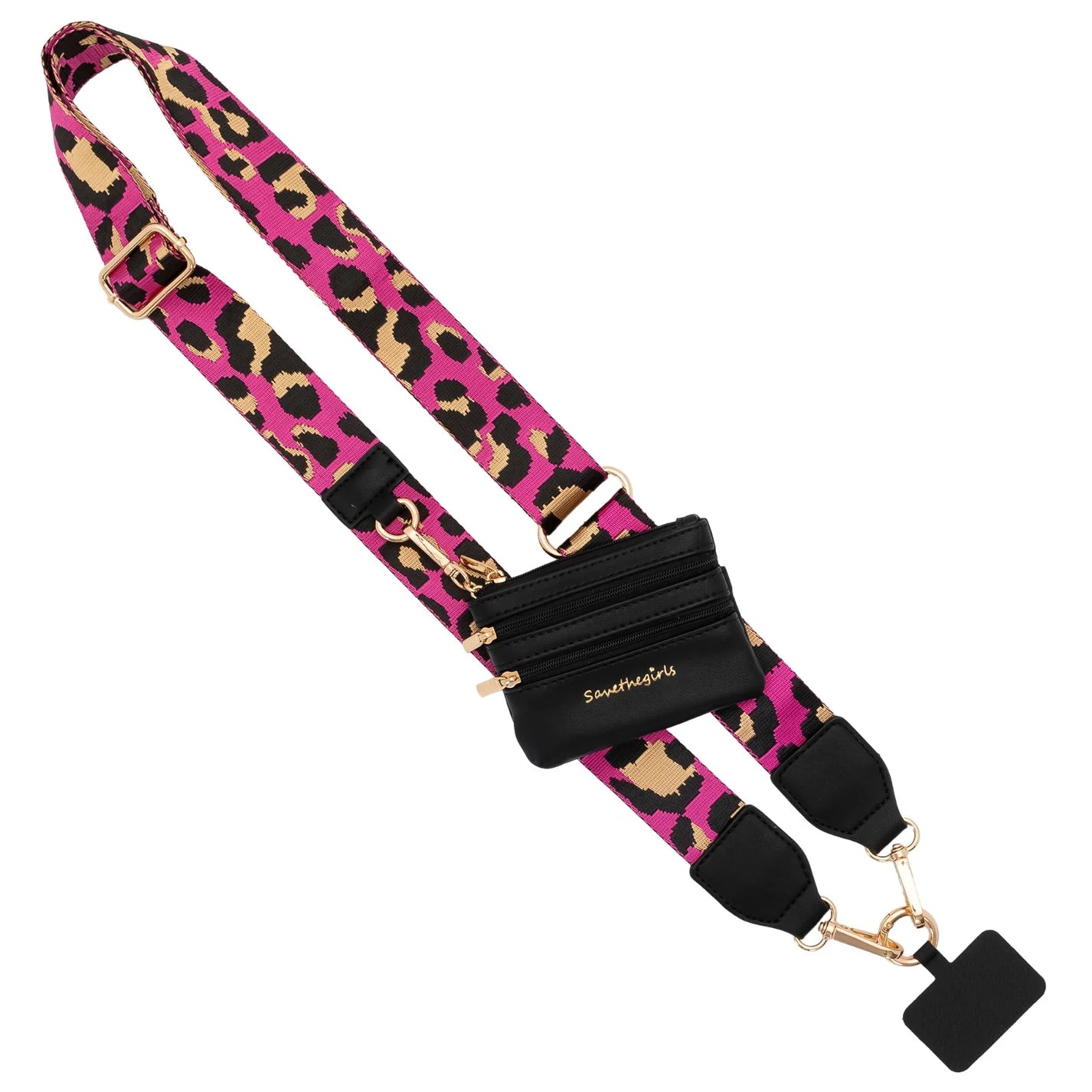 Clip & Go Strap w/Zippered Pouch