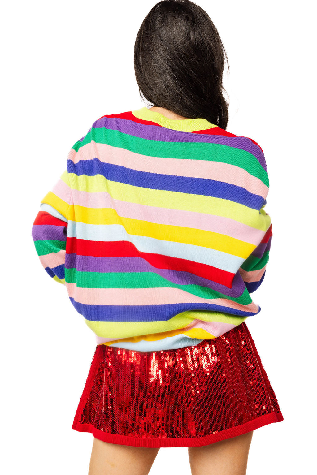 Multi Stripe School
Books & Apple Sweater