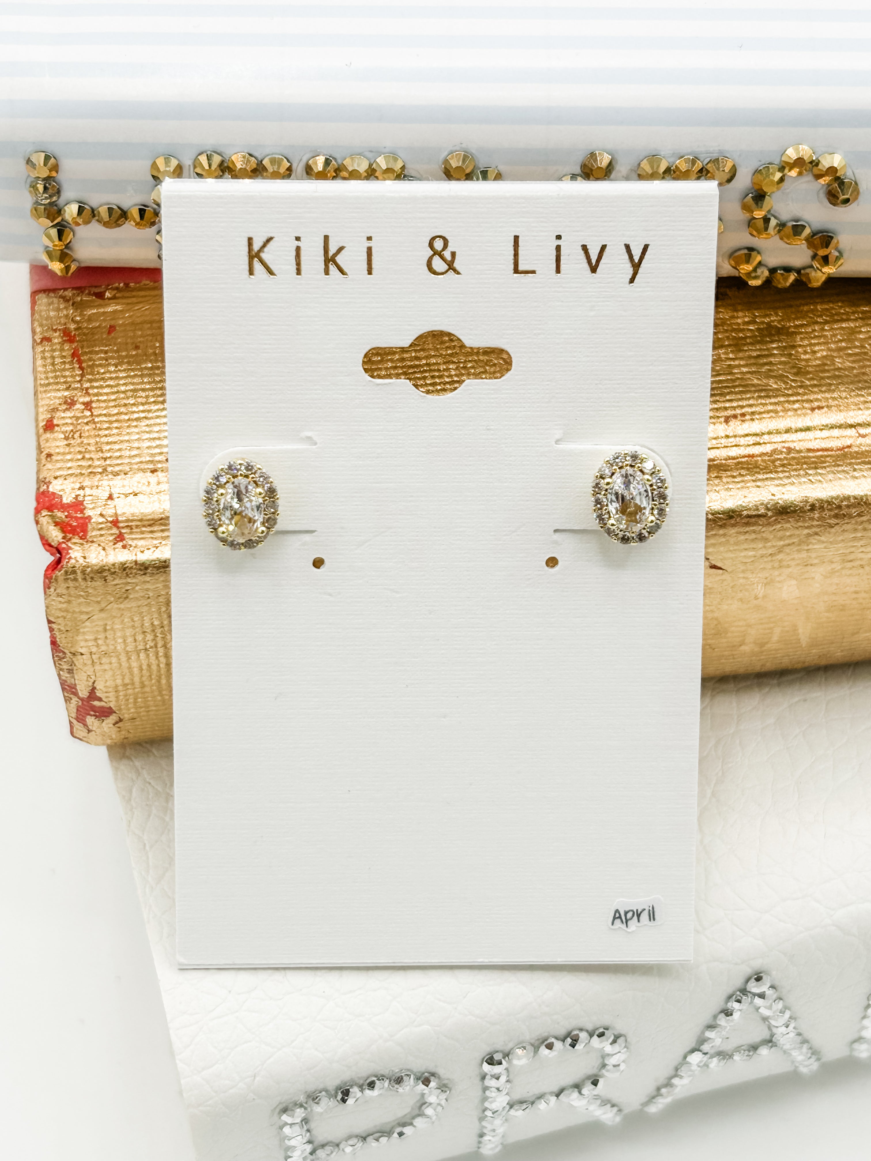 Birthstone Stud Earrings