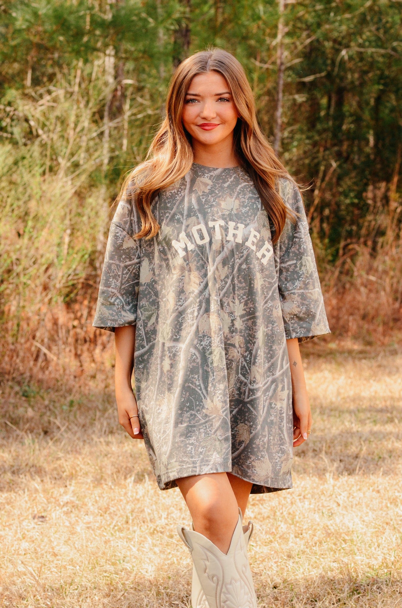Mother Camo Puff Print T-Shirt
