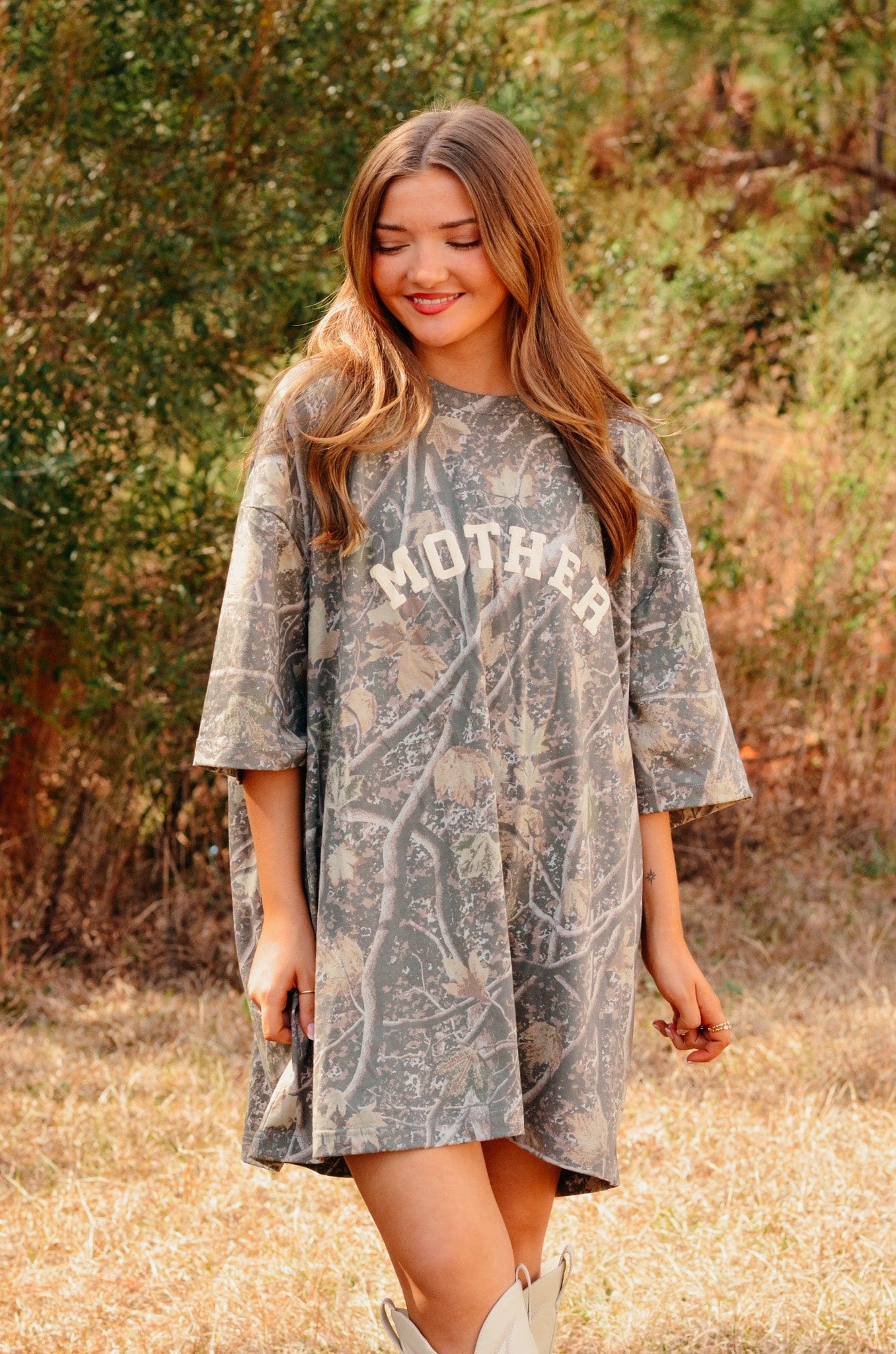 Mother Camo Puff Print T-Shirt
