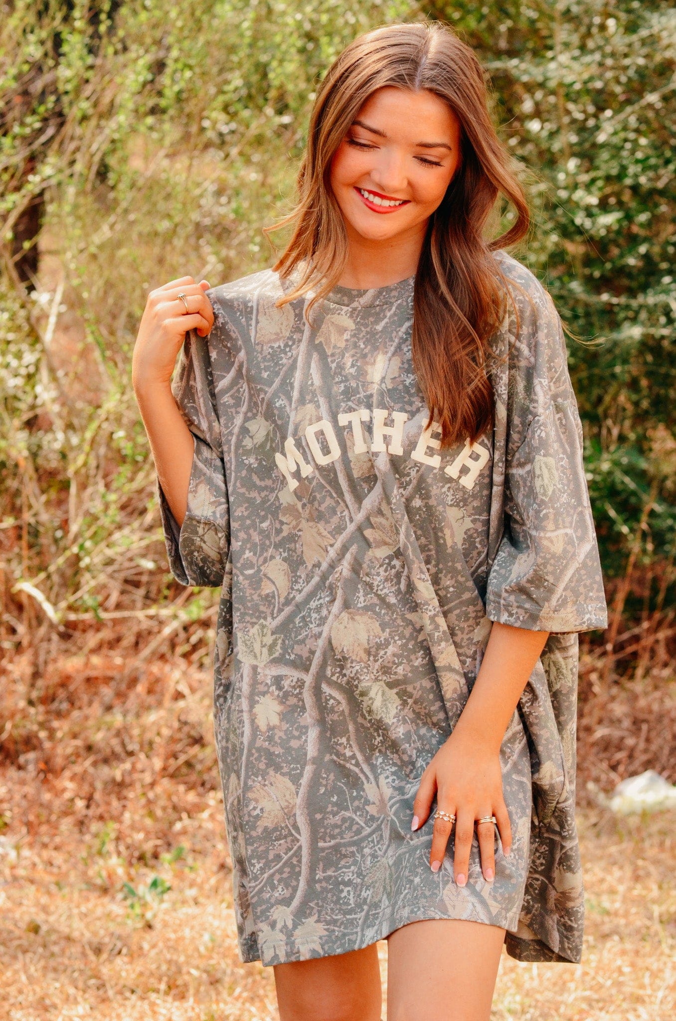 Mother Camo Puff Print T-Shirt