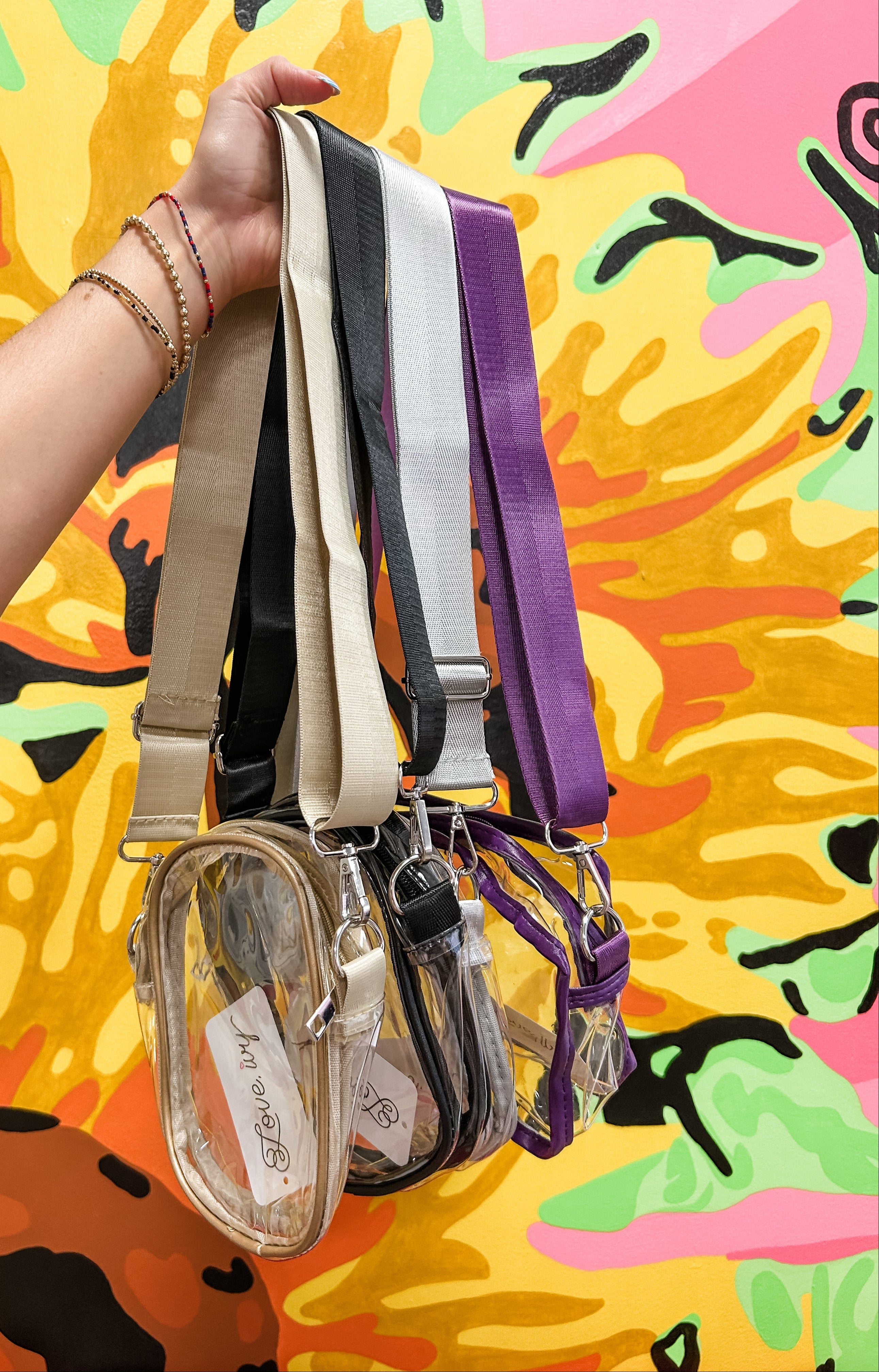 Gameday Crossbody Clear Bag Small