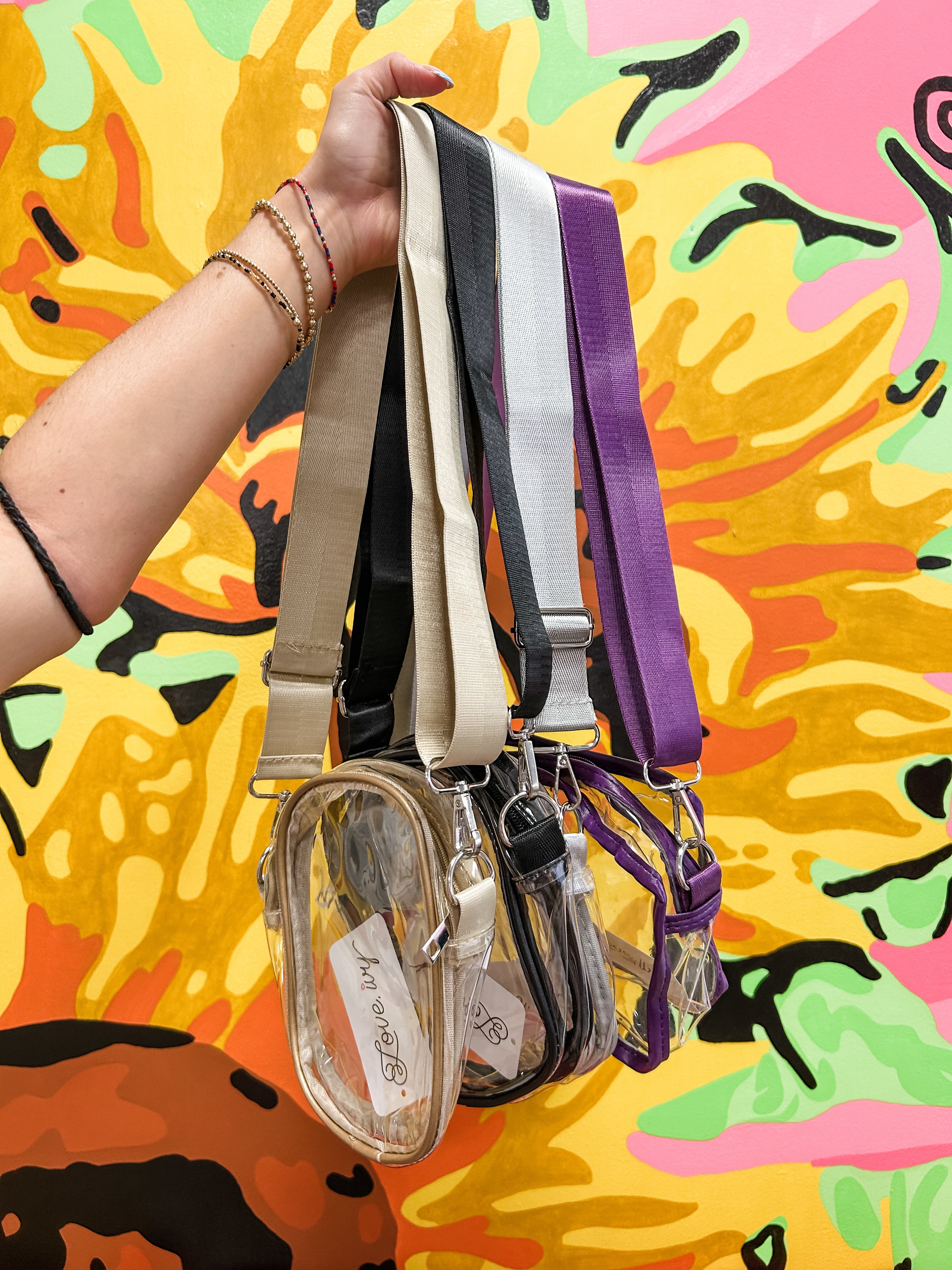 Gameday Crossbody Clear Bag Small