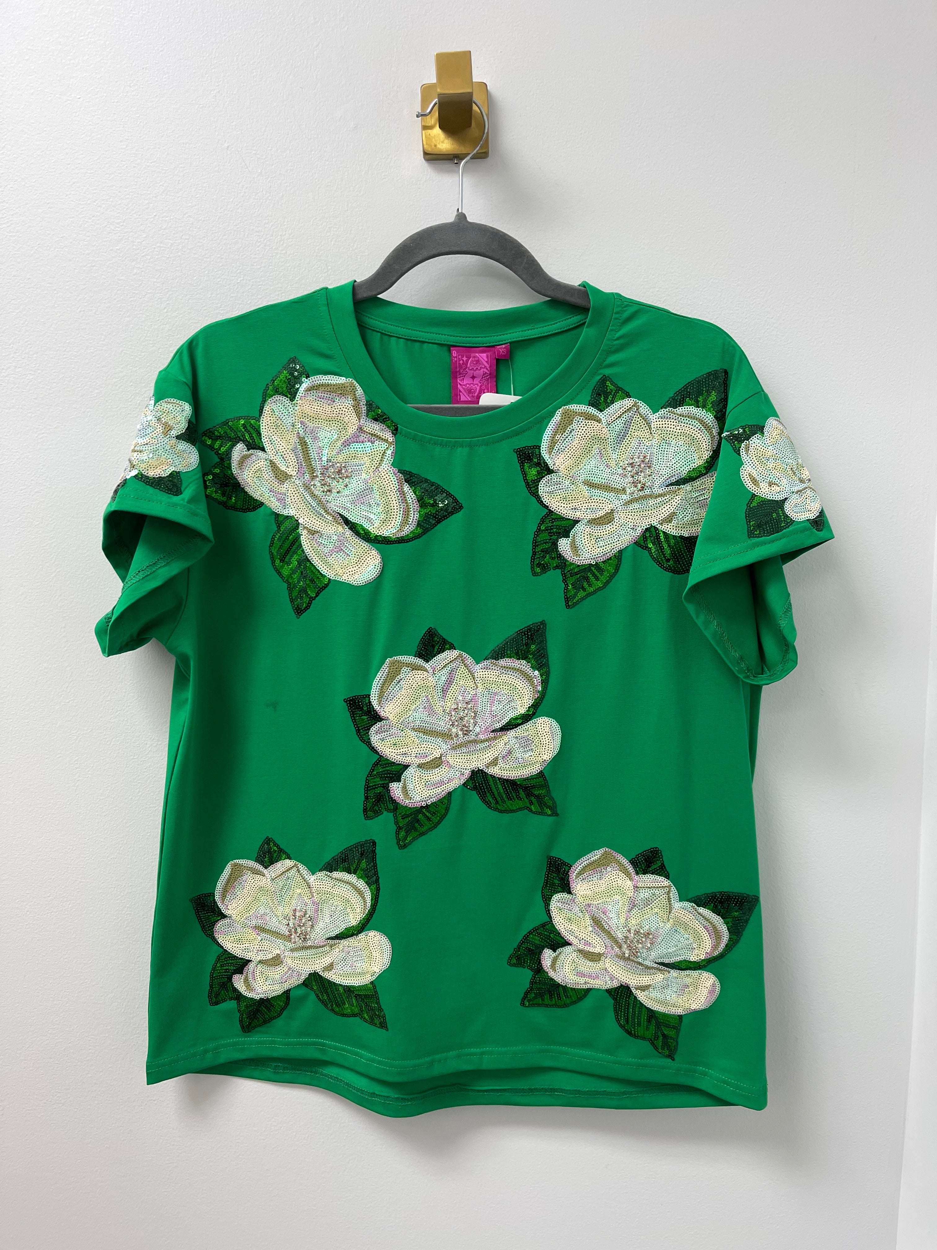 Green Magnolia Tee