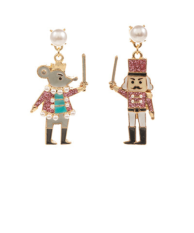 Mouse & Nutcracker Earrings