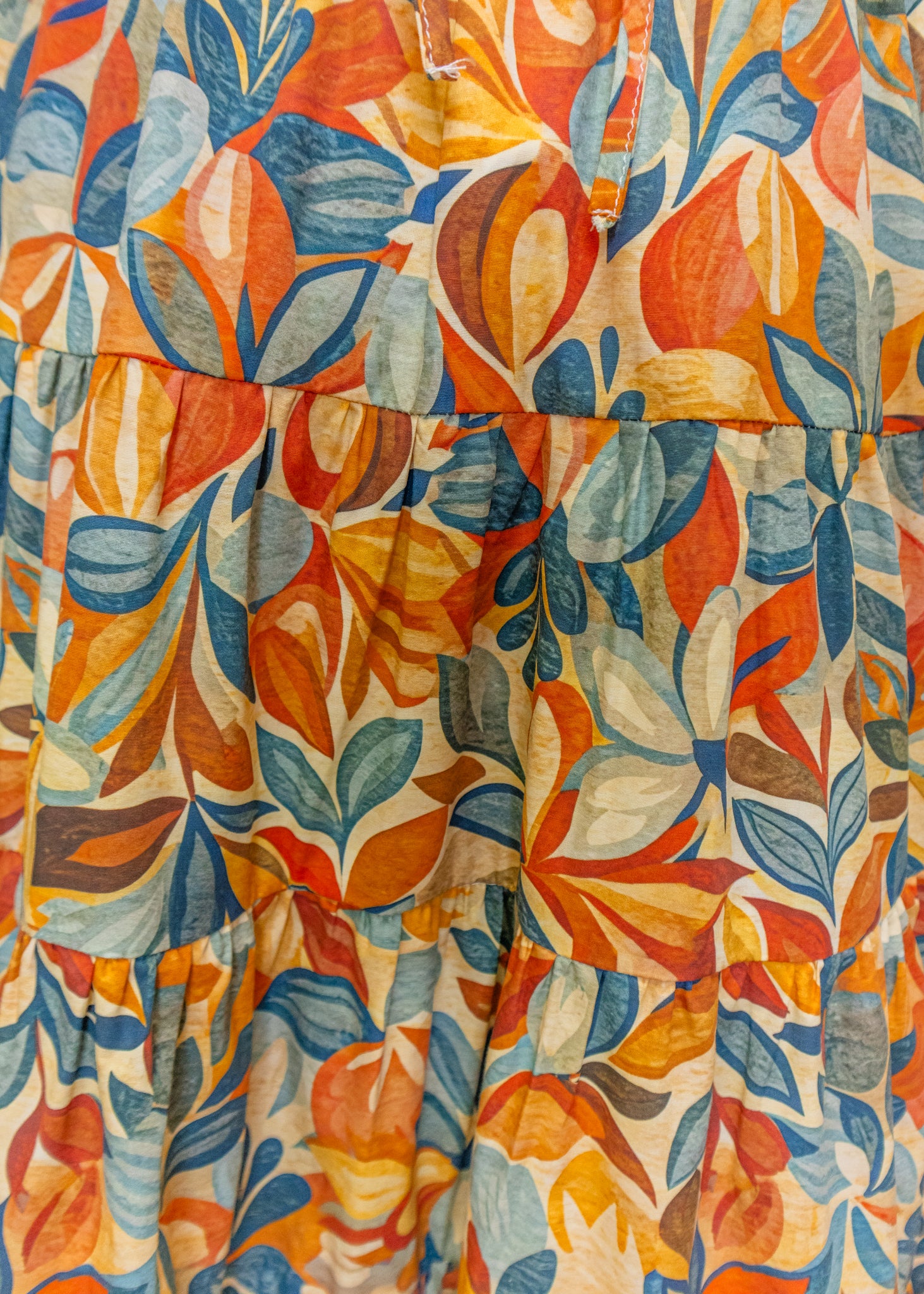 Floral Flutter Sleeve Midi Dress