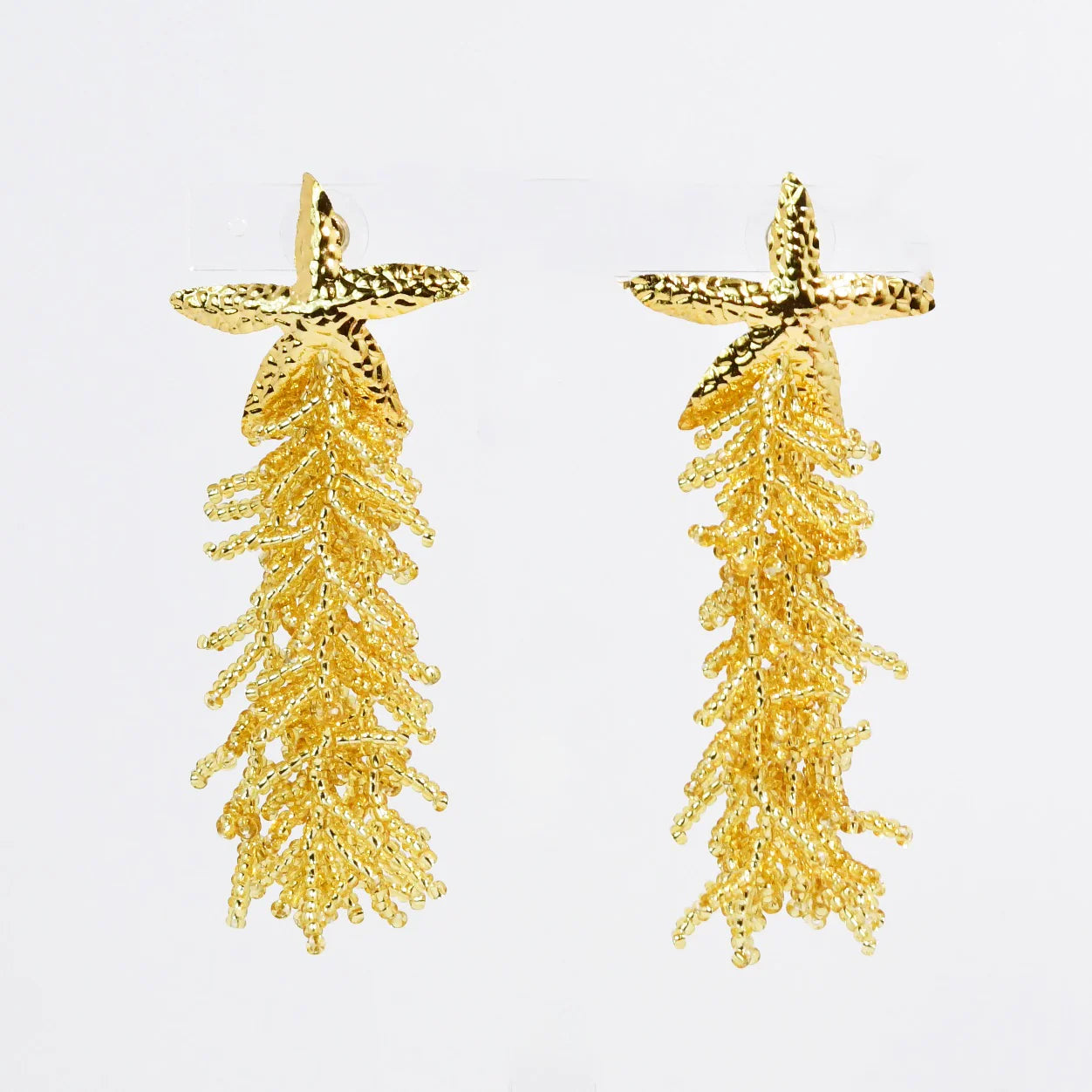 Coastal Star Gold Earrings