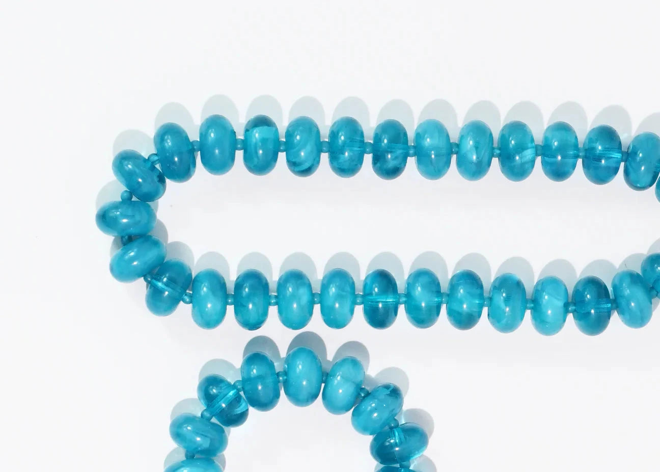 Sugar Beads Bracelet Ocean Blue