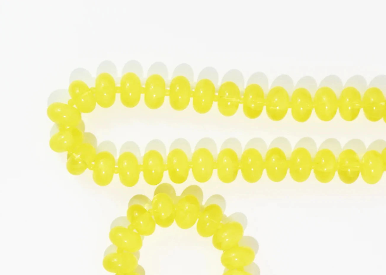 Sugar Beads Bracelet Yellow