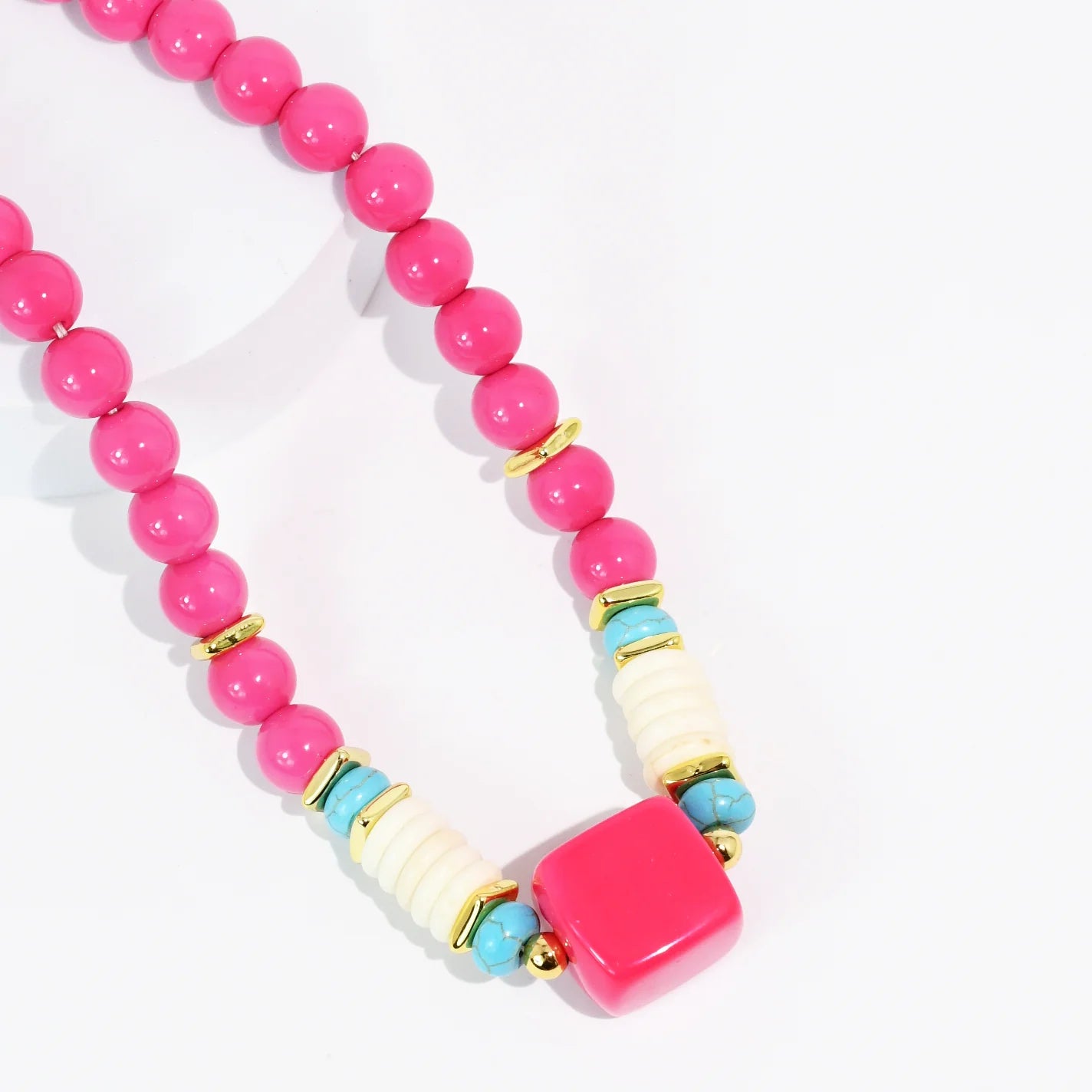 Trinket Pink Necklace