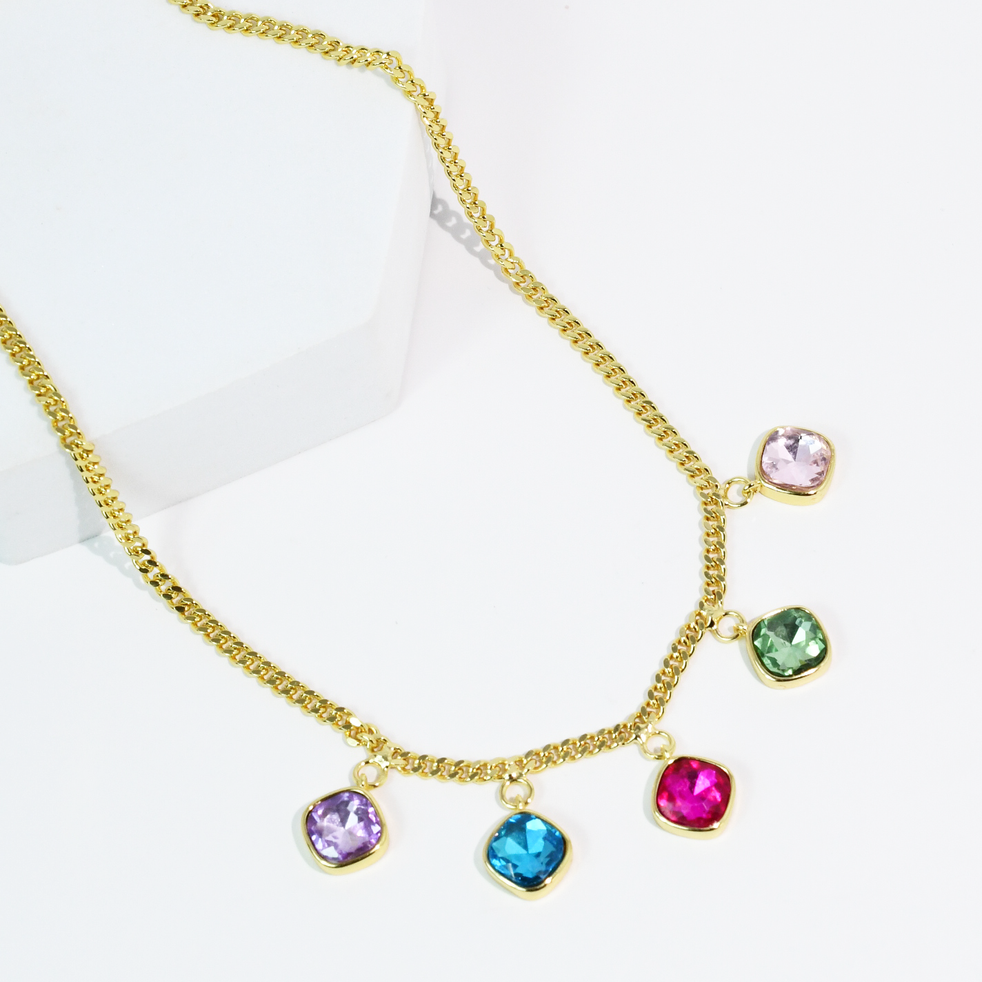 Rainbow Kiss Necklace
