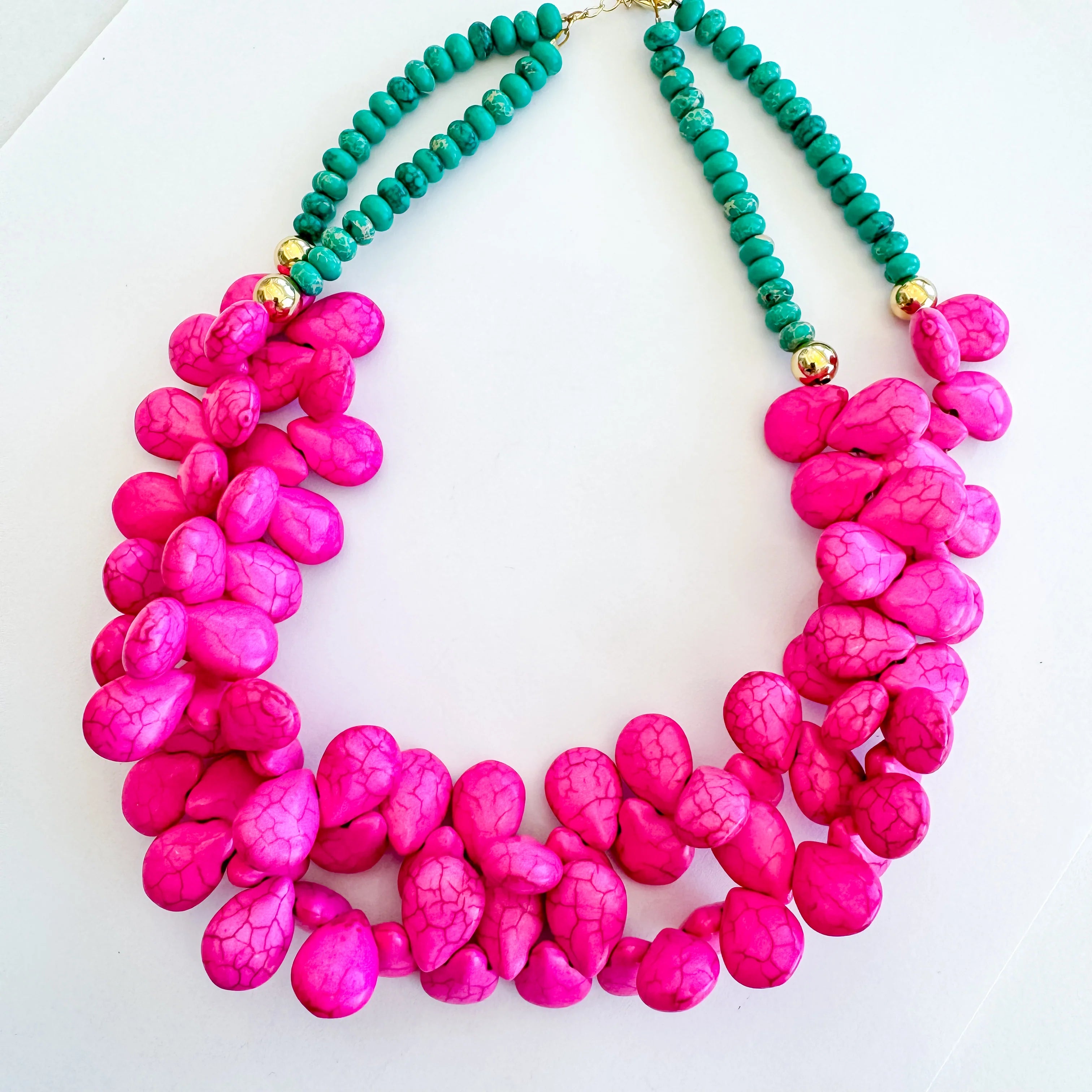 Pink Coast Glam Necklace