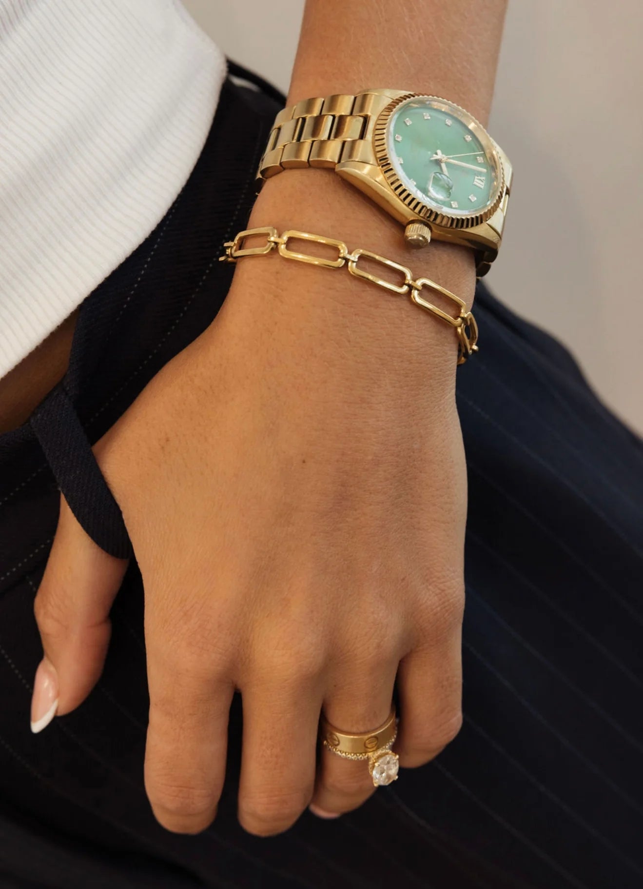 The Sally Gold Link Bracelet Bracelet